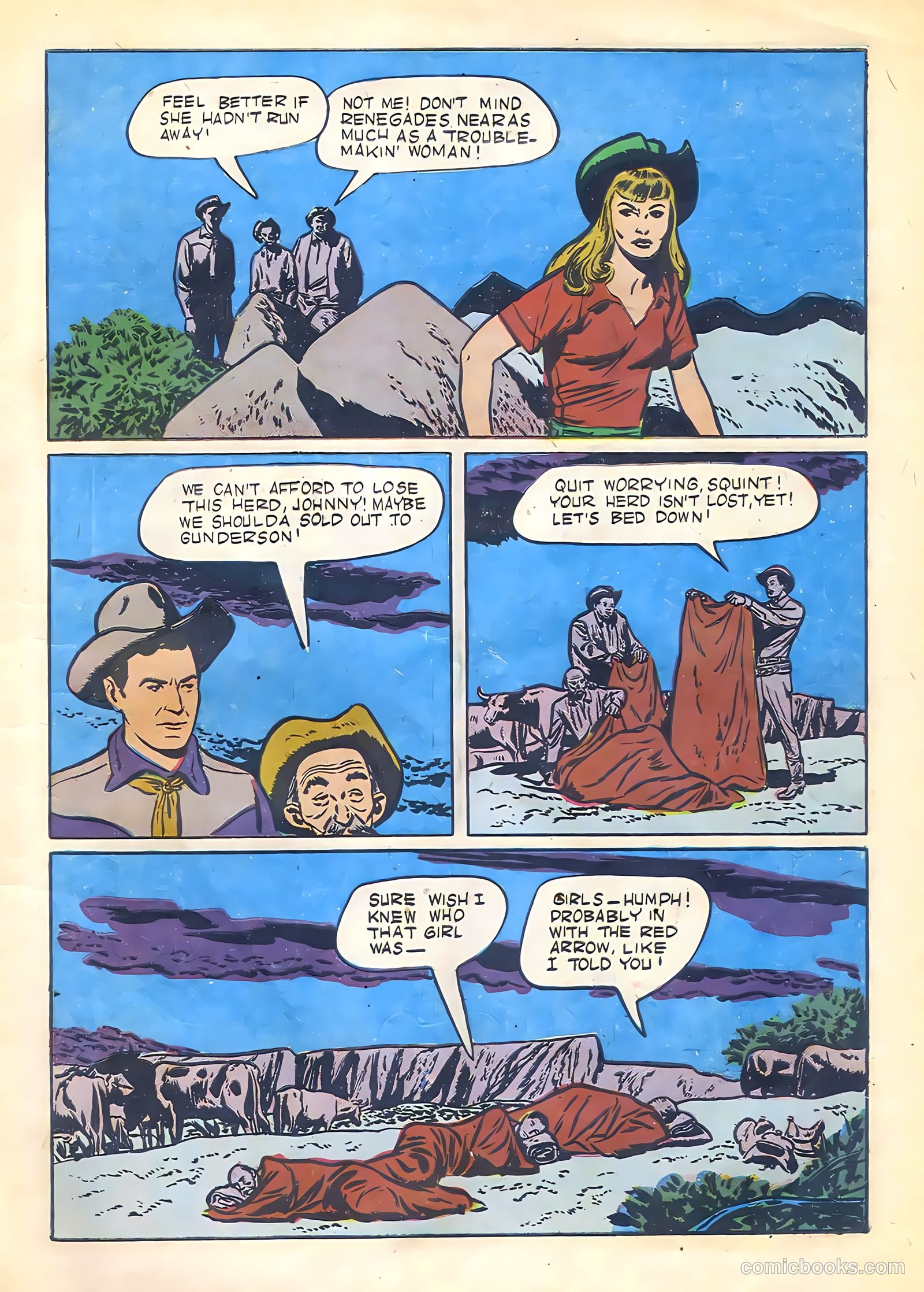 Johnny Mack Brown #1 (1950) — page 7 of 52