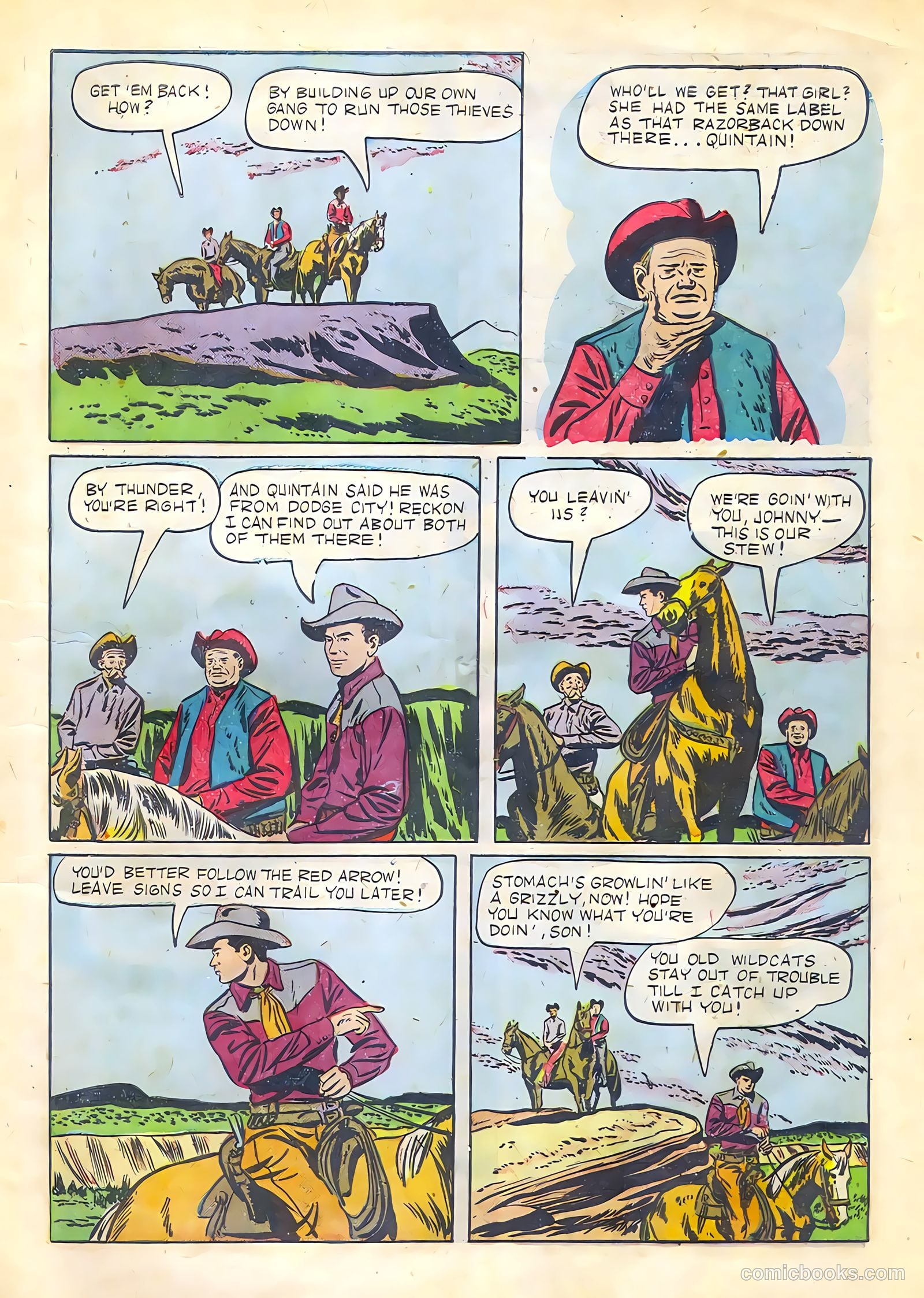 Johnny Mack Brown #1 (1950) — page 11 of 52