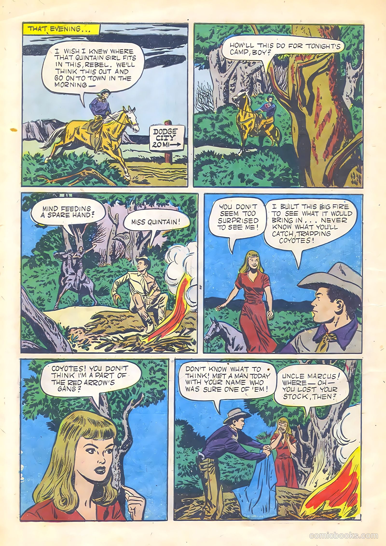 Johnny Mack Brown #1 (1950) — page 12 of 52