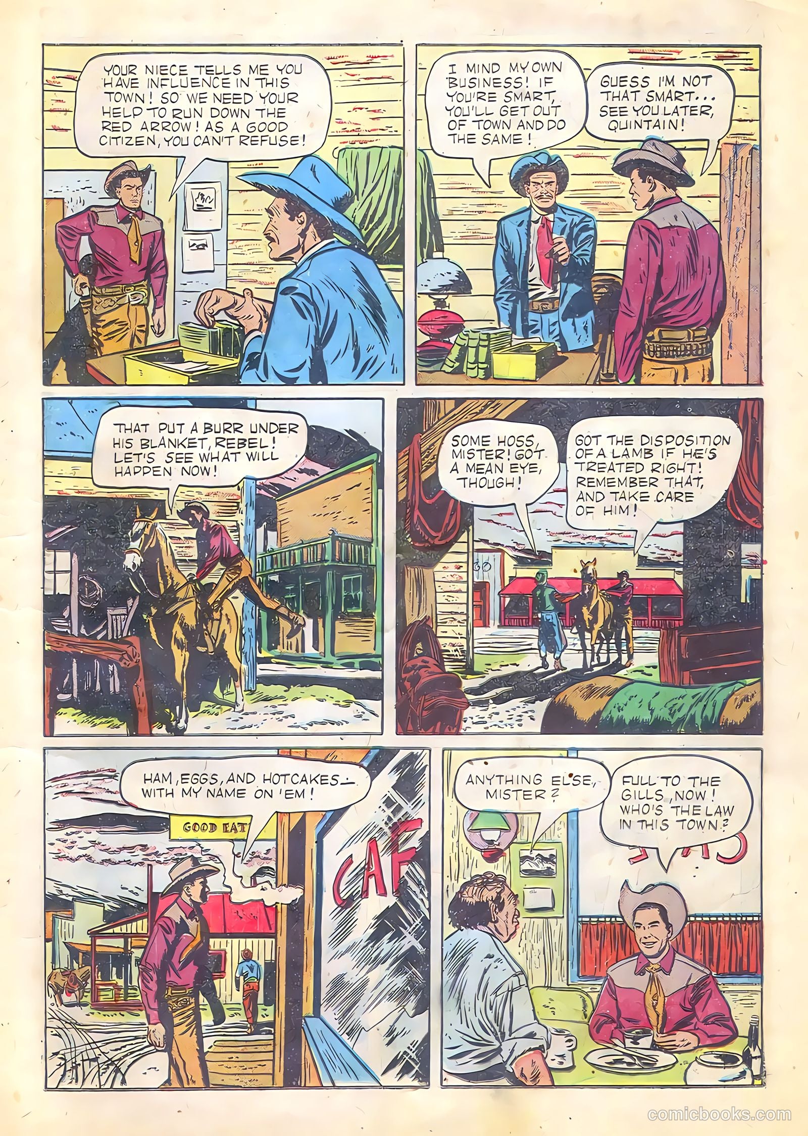 Johnny Mack Brown #1 (1950) — page 15 of 52