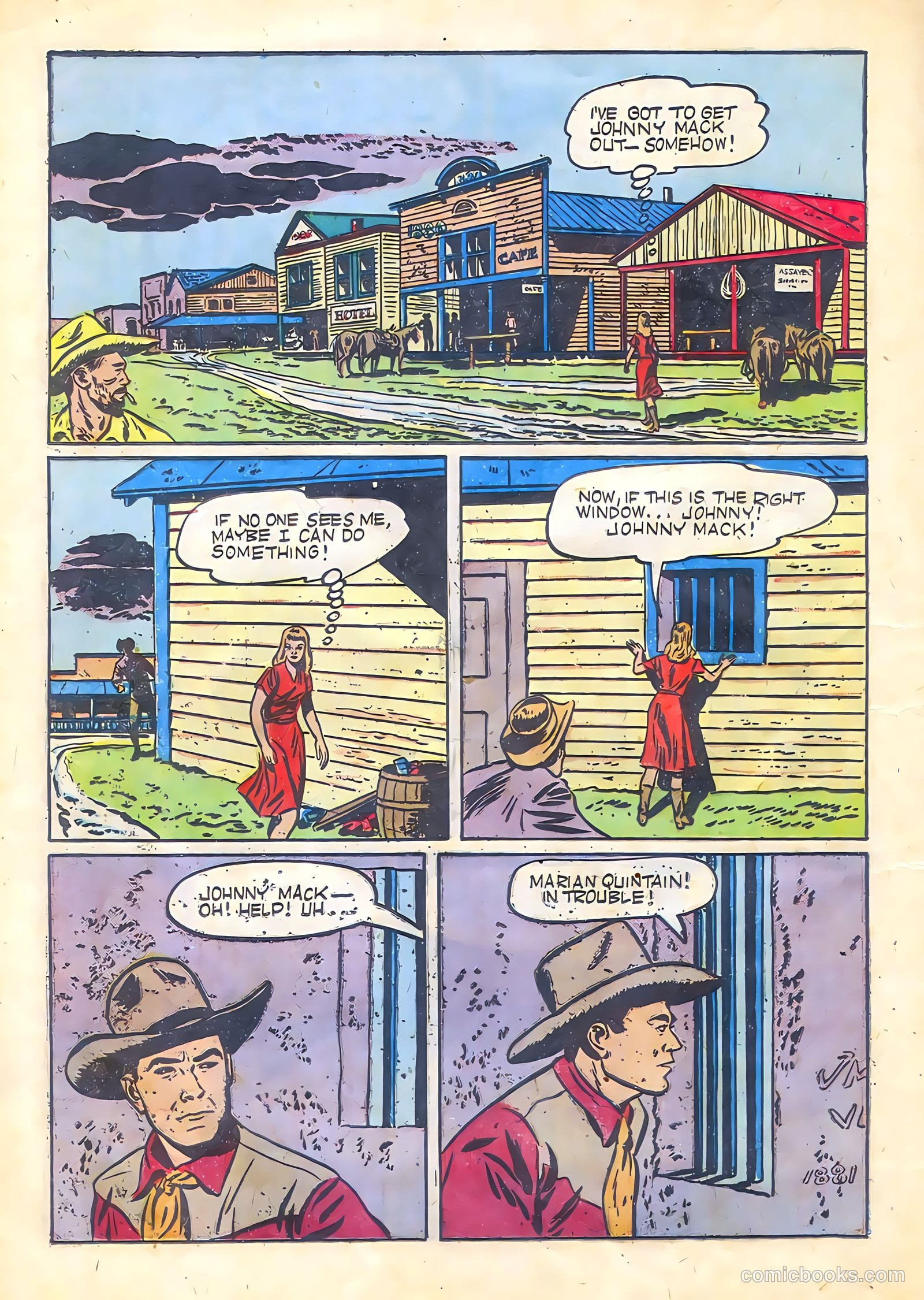 Johnny Mack Brown #1 (1950) — page 20 of 52