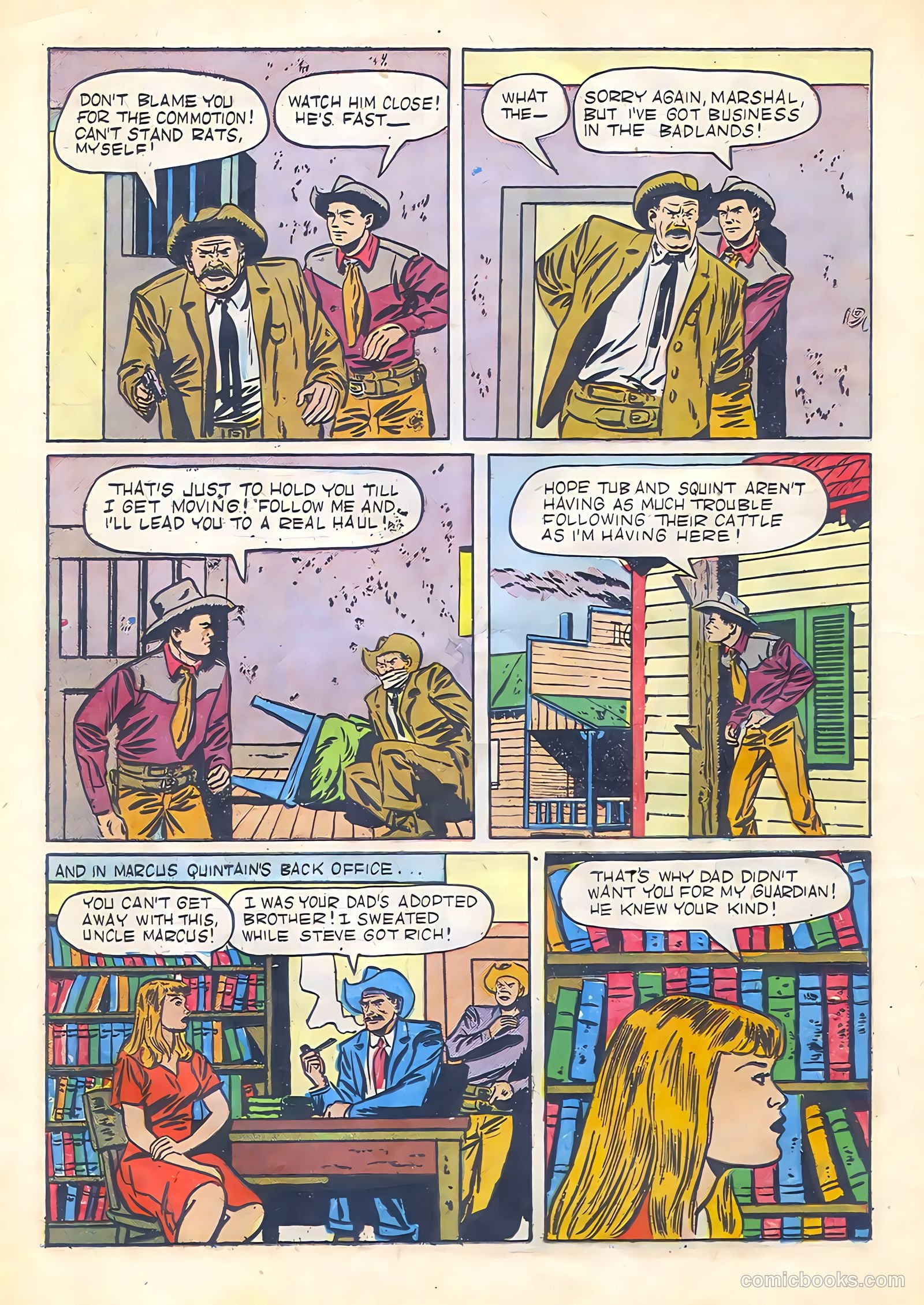 Johnny Mack Brown #1 (1950) — page 22 of 52