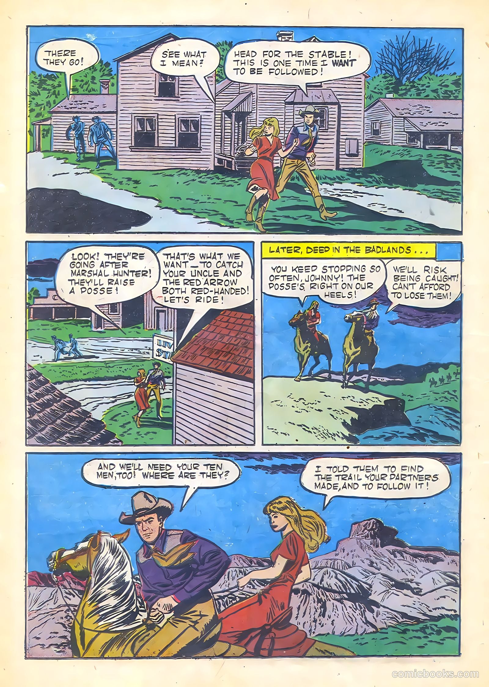 Johnny Mack Brown #1 (1950) — page 24 of 52