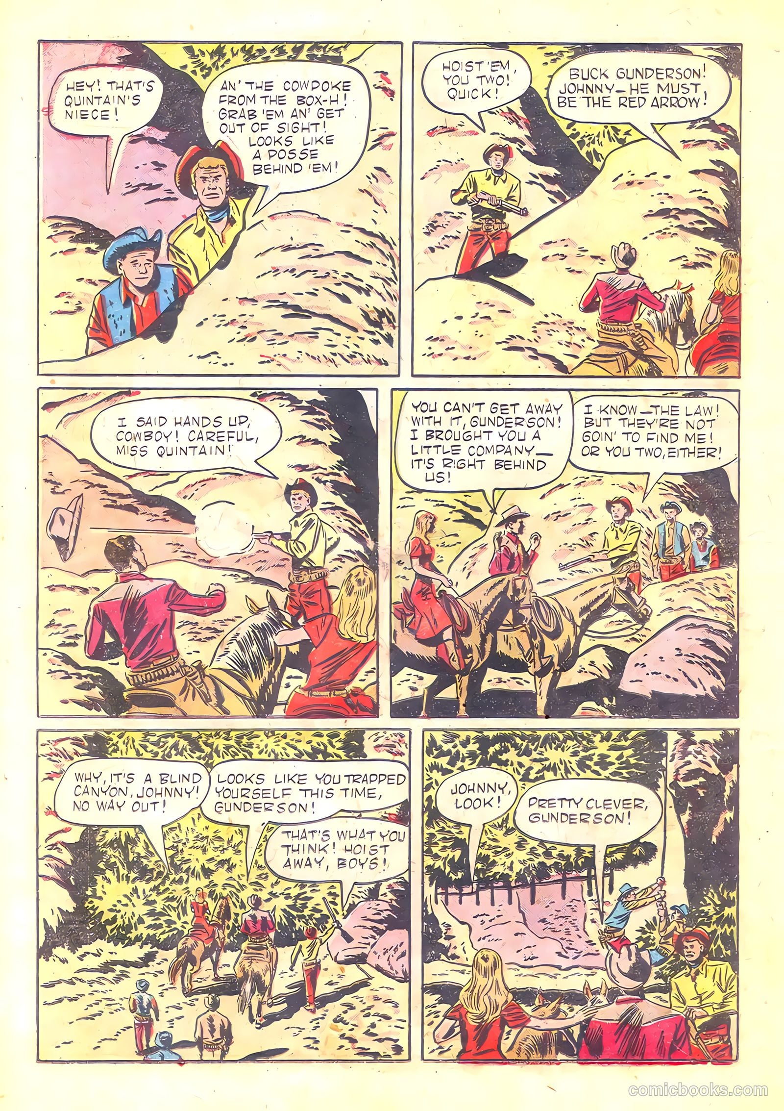 Johnny Mack Brown #1 (1950) — page 26 of 52