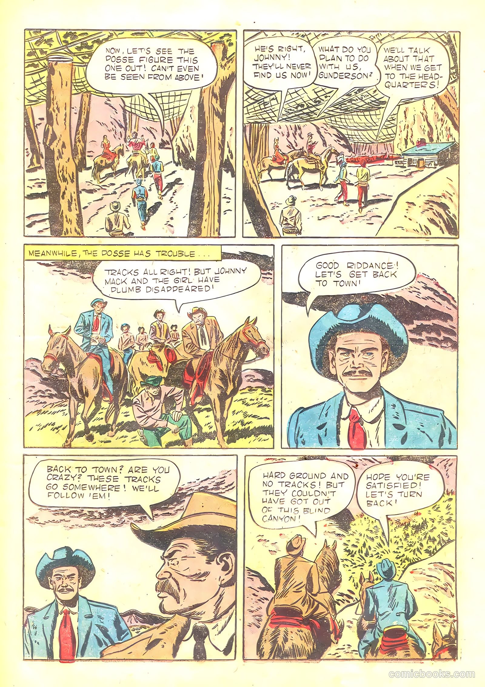 Johnny Mack Brown #1 (1950) — page 27 of 52