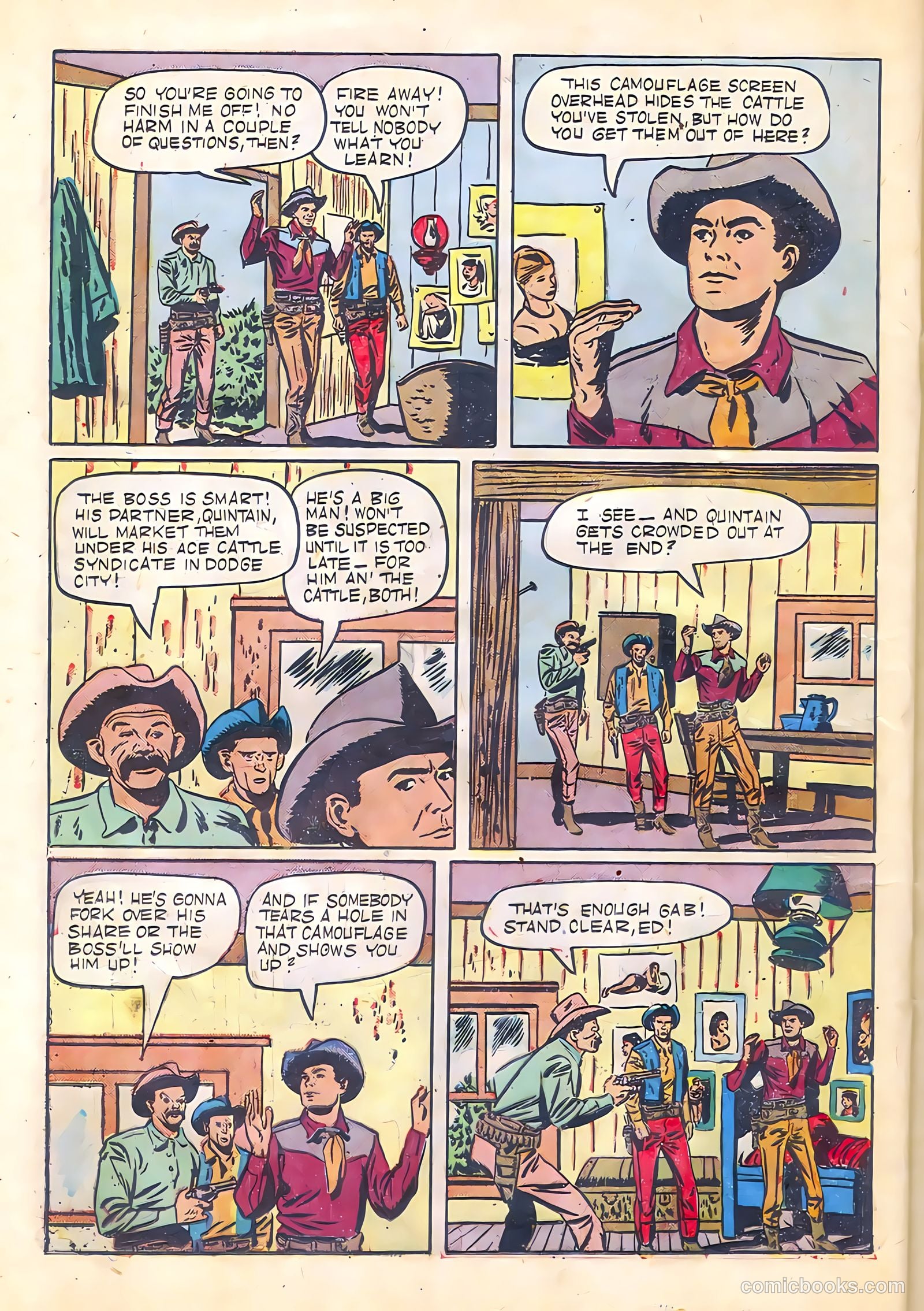 Johnny Mack Brown #1 (1950) — page 30 of 52