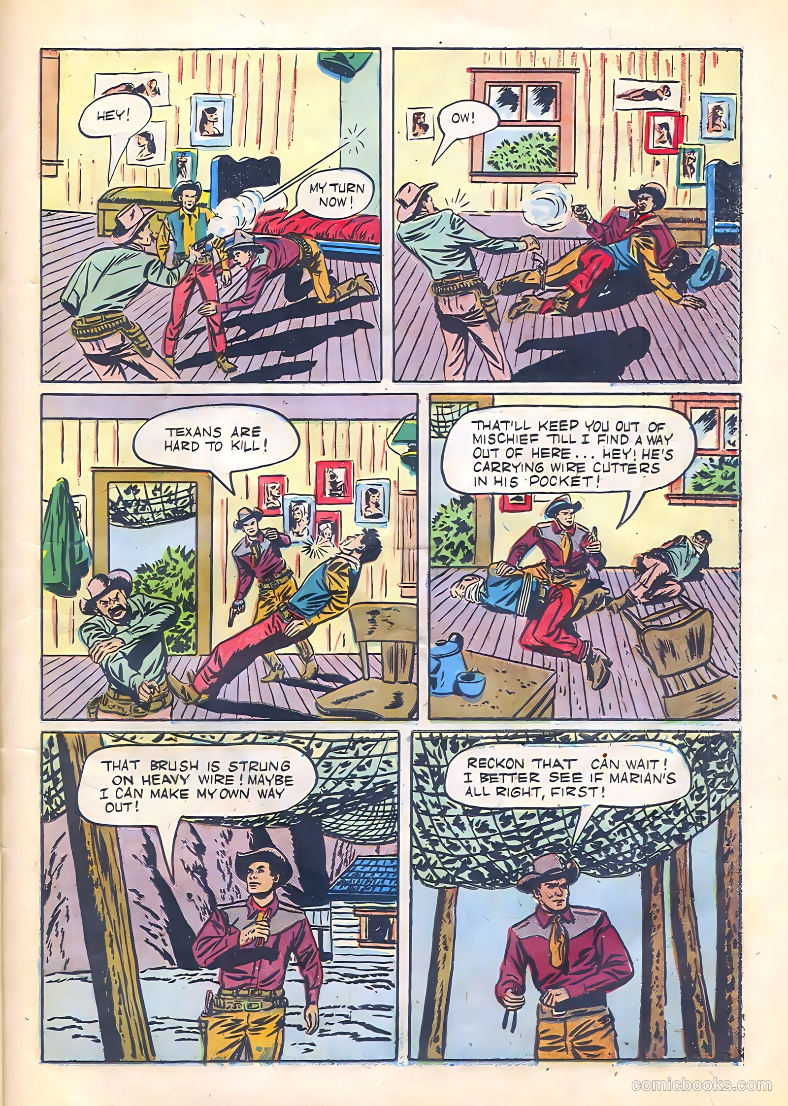 Johnny Mack Brown #1 (1950) — page 31 of 52