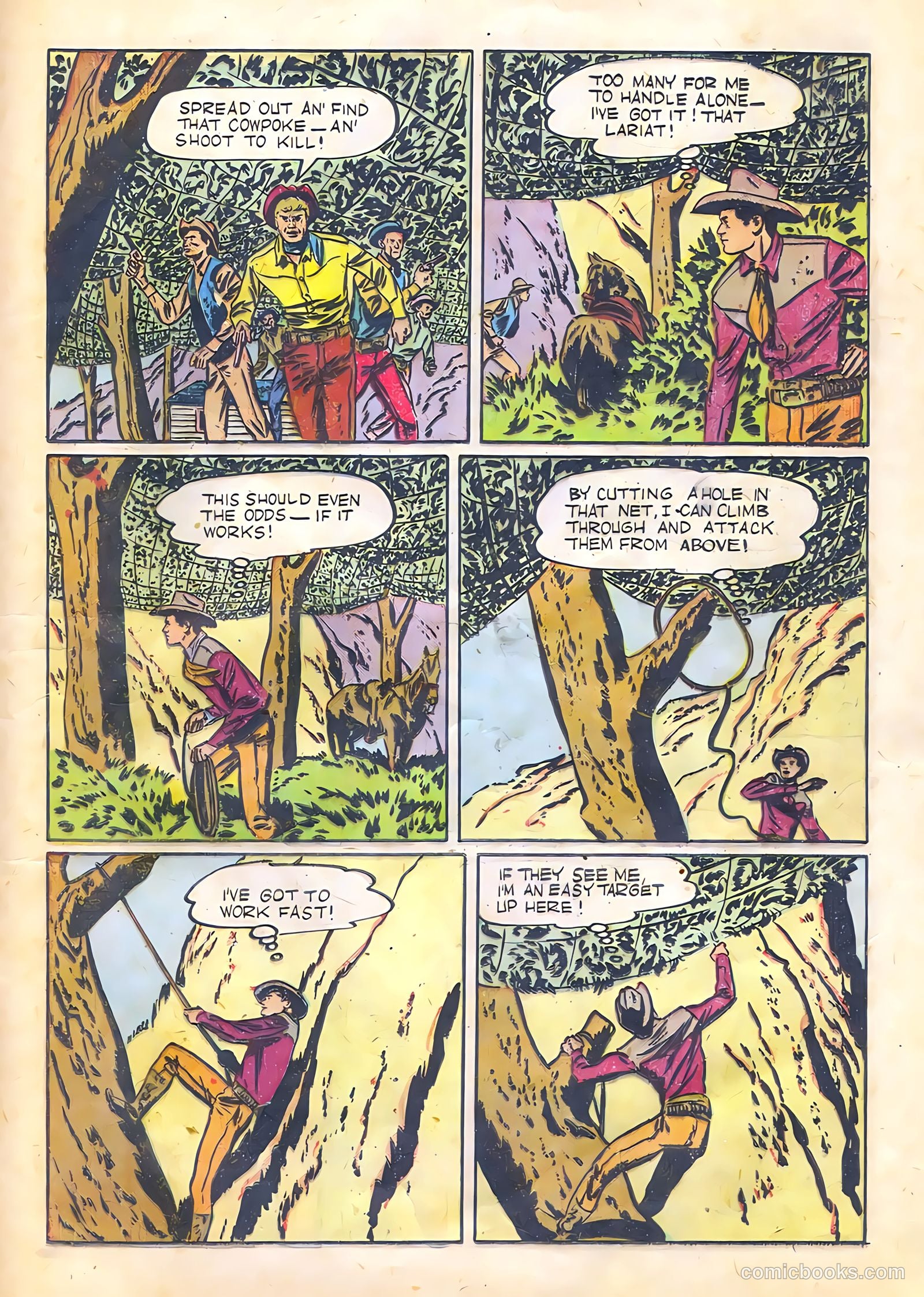 Johnny Mack Brown #1 (1950) — page 37 of 52