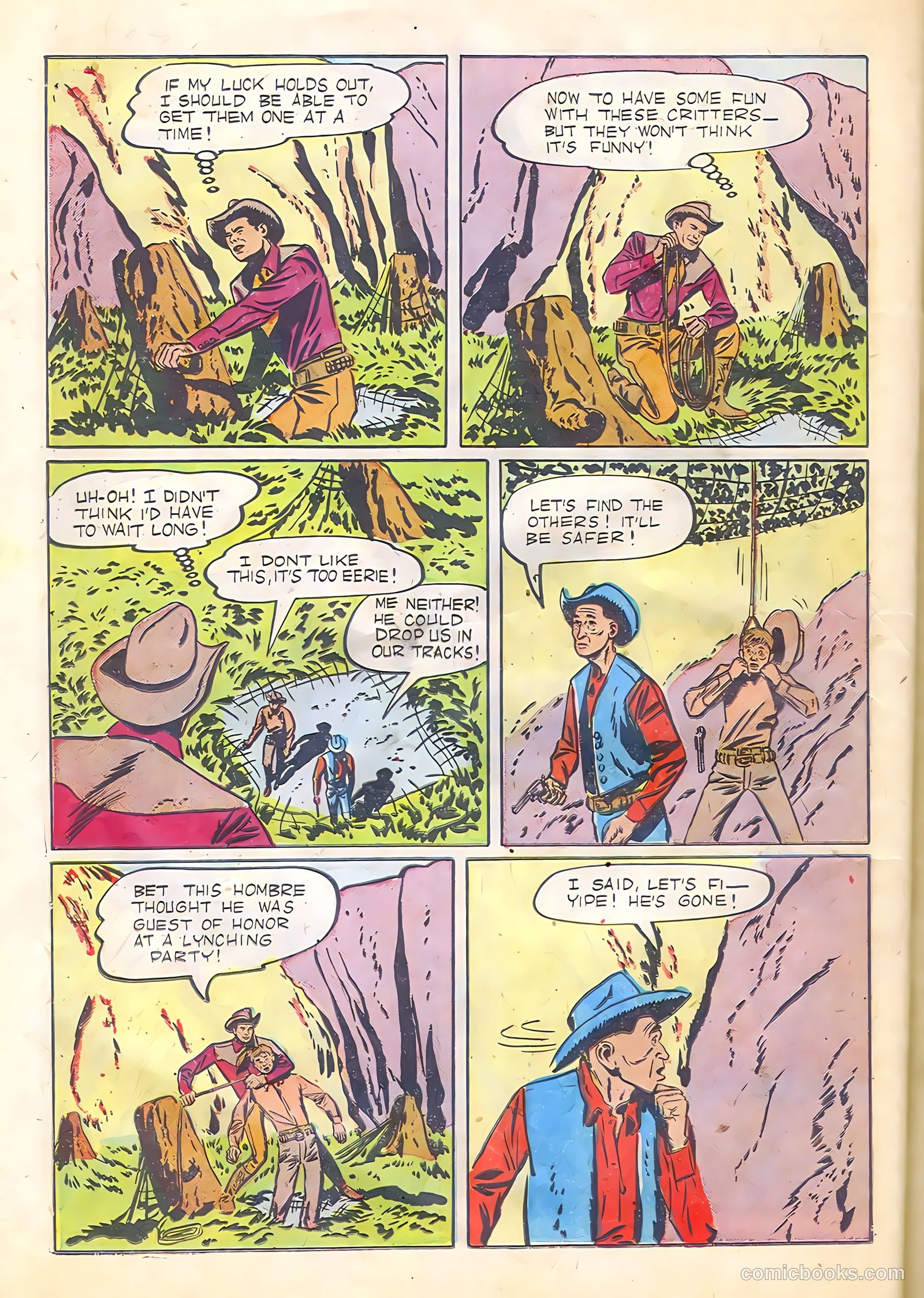 Johnny Mack Brown #1 (1950) — page 38 of 52