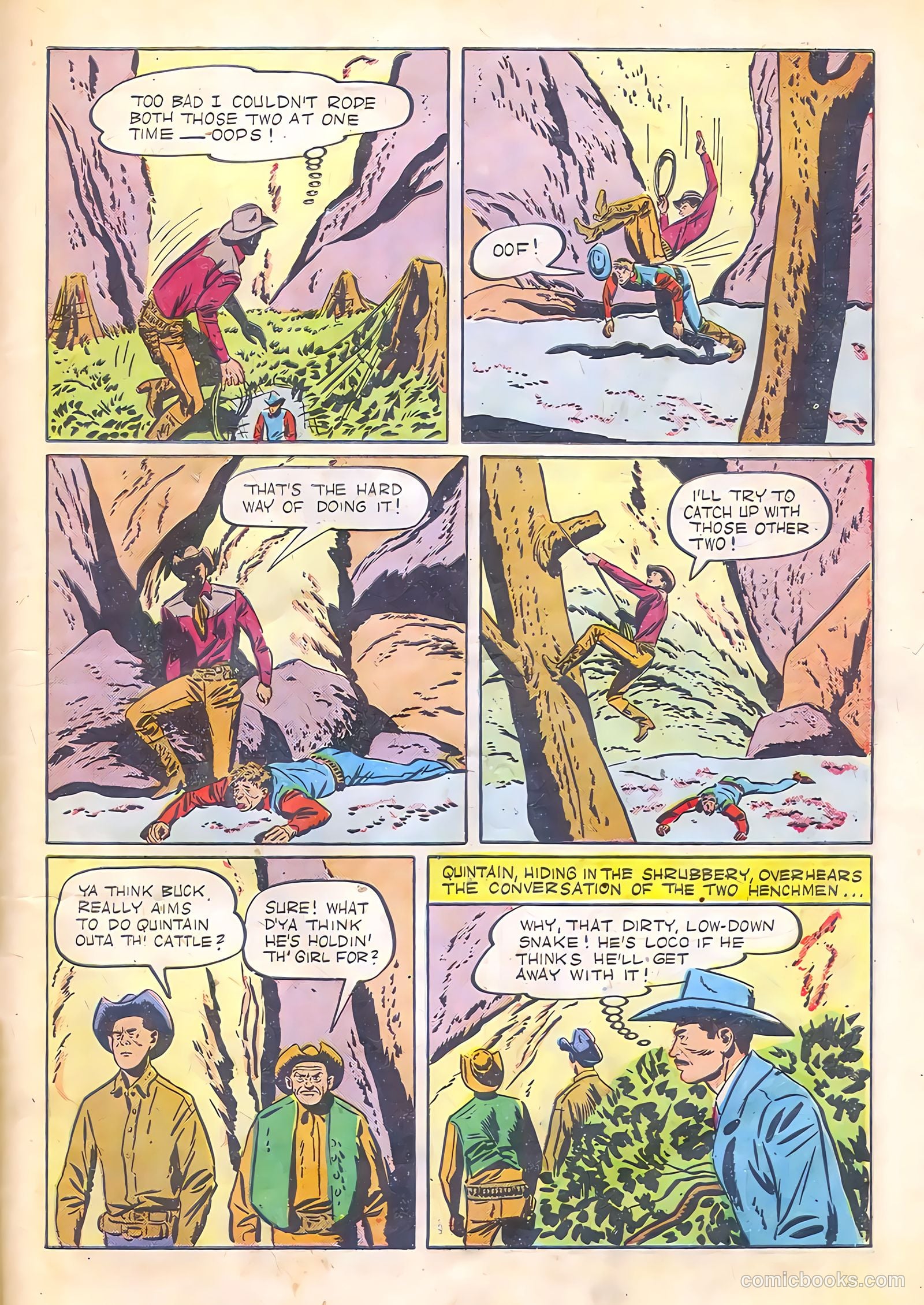 Johnny Mack Brown #1 (1950) — page 39 of 52