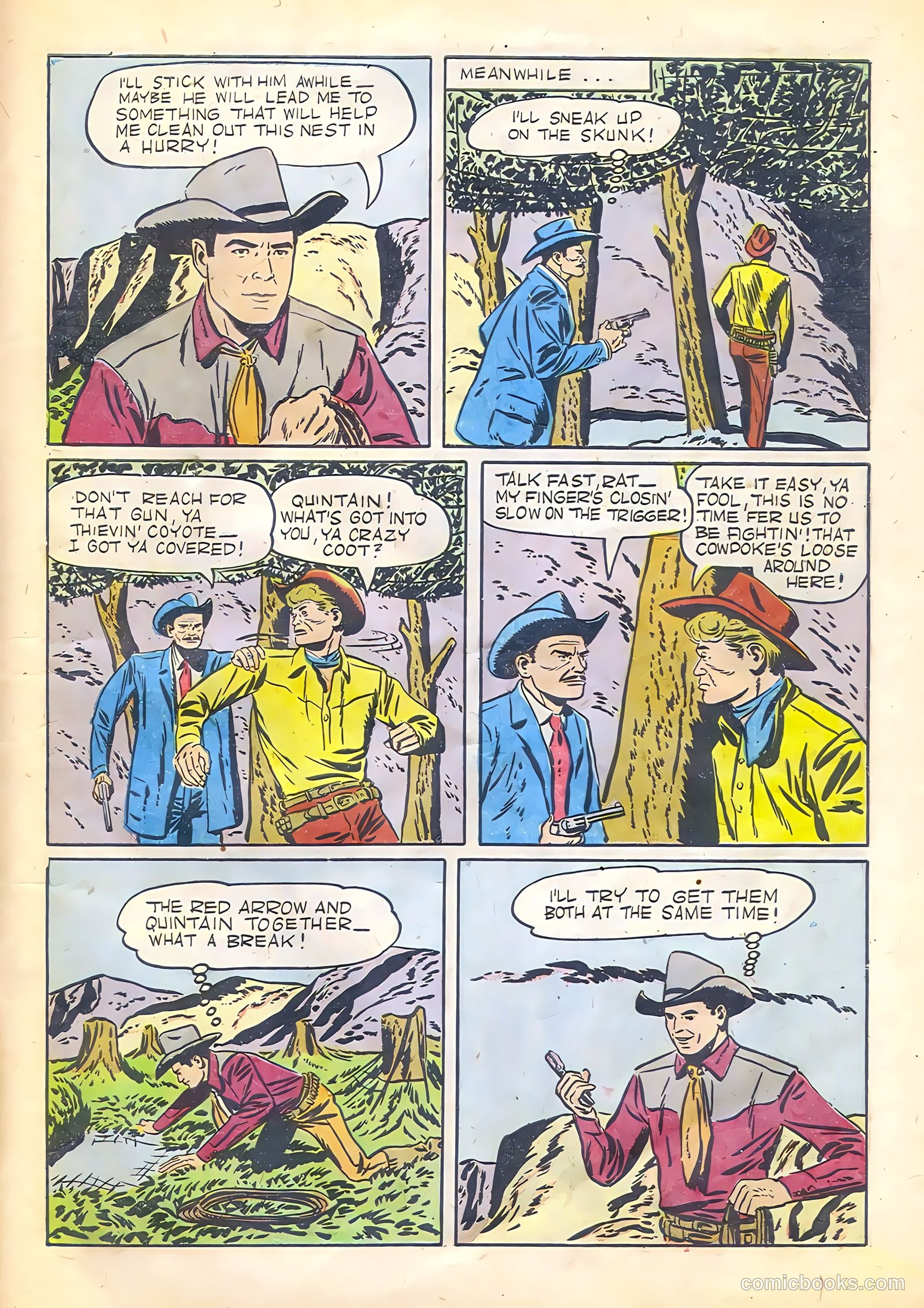 Johnny Mack Brown #1 (1950) — page 41 of 52