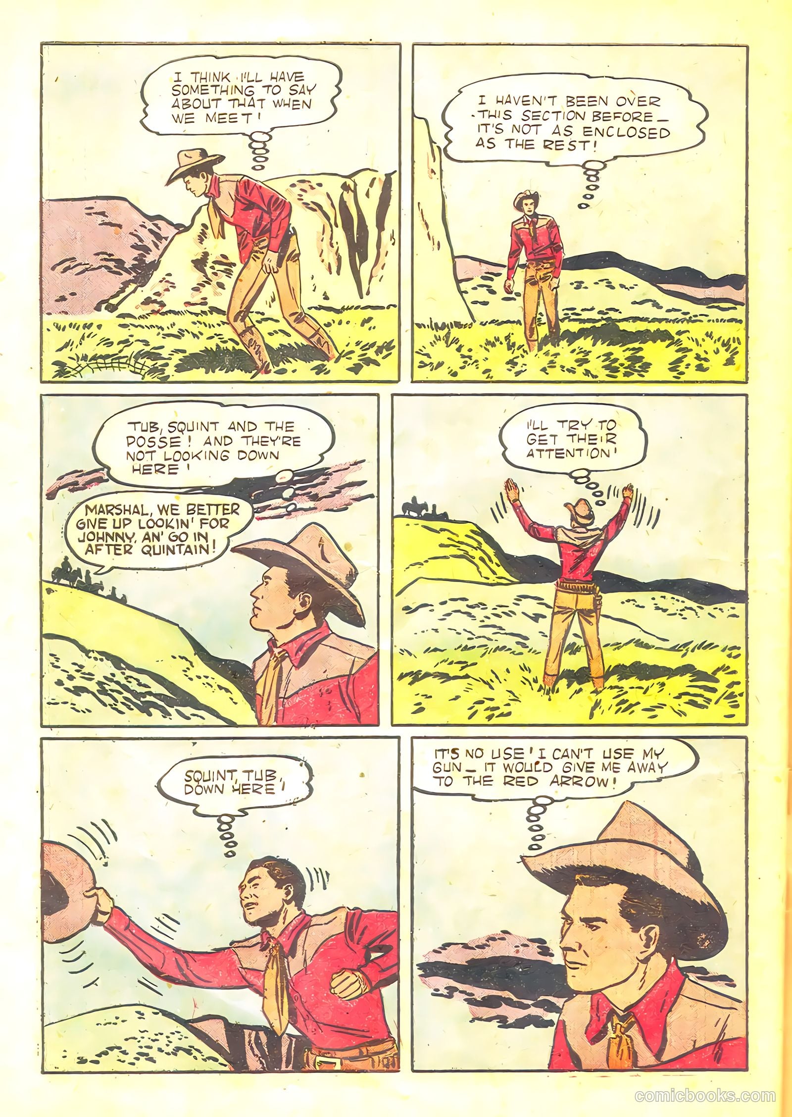 Johnny Mack Brown #1 (1950) — page 44 of 52