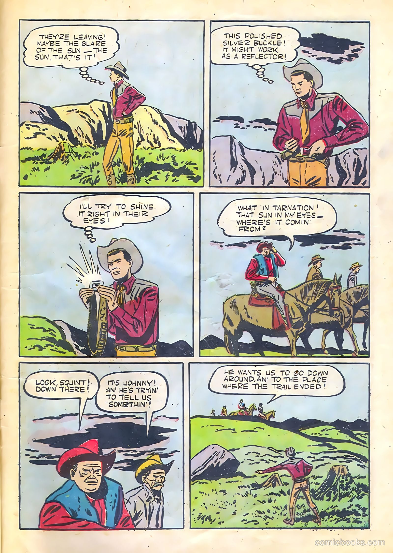 Johnny Mack Brown #1 (1950) — page 45 of 52
