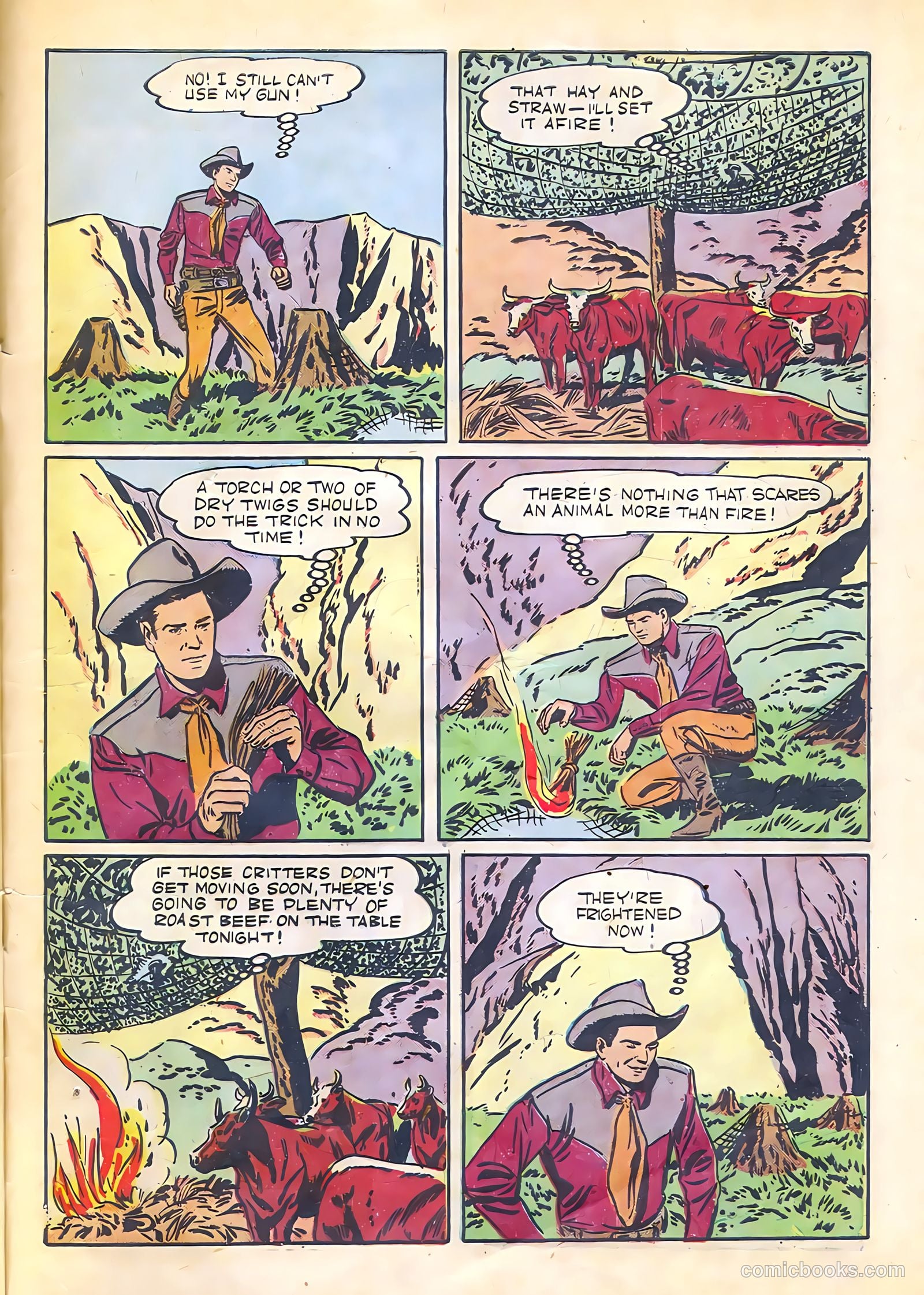 Johnny Mack Brown #1 (1950) — page 47 of 52