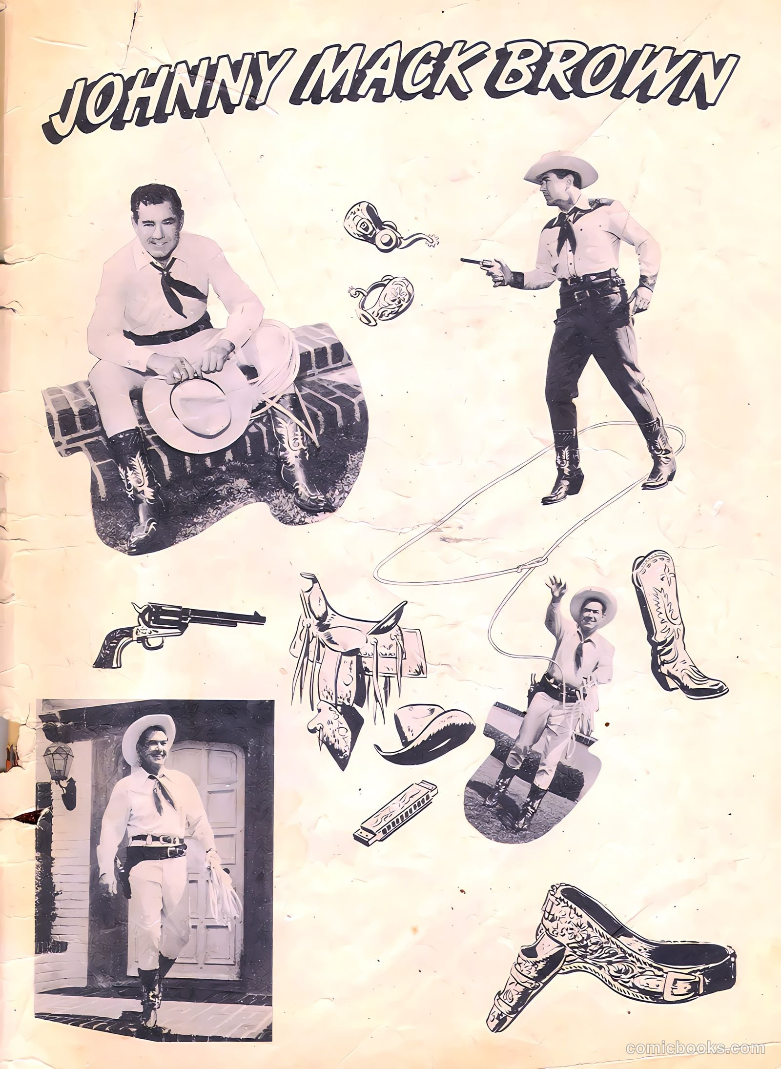 Johnny Mack Brown #1 (1950) — page 51 of 52