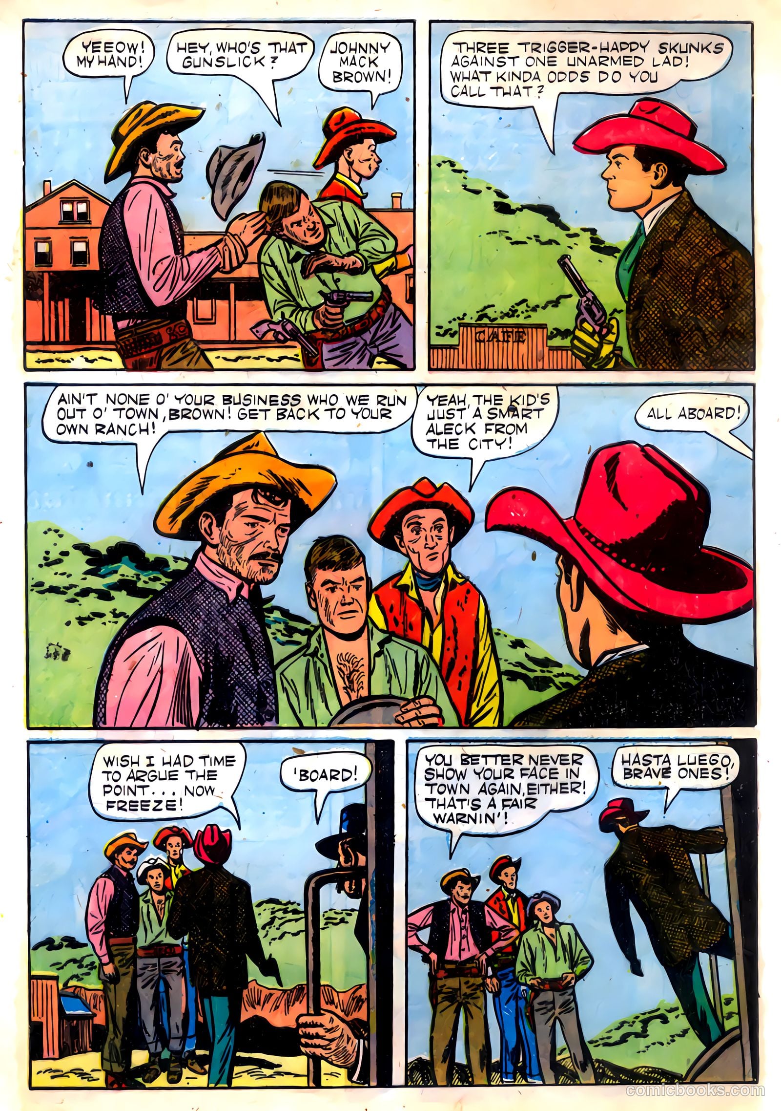 Johnny Mack Brown #2 (1950) — page 4 of 52