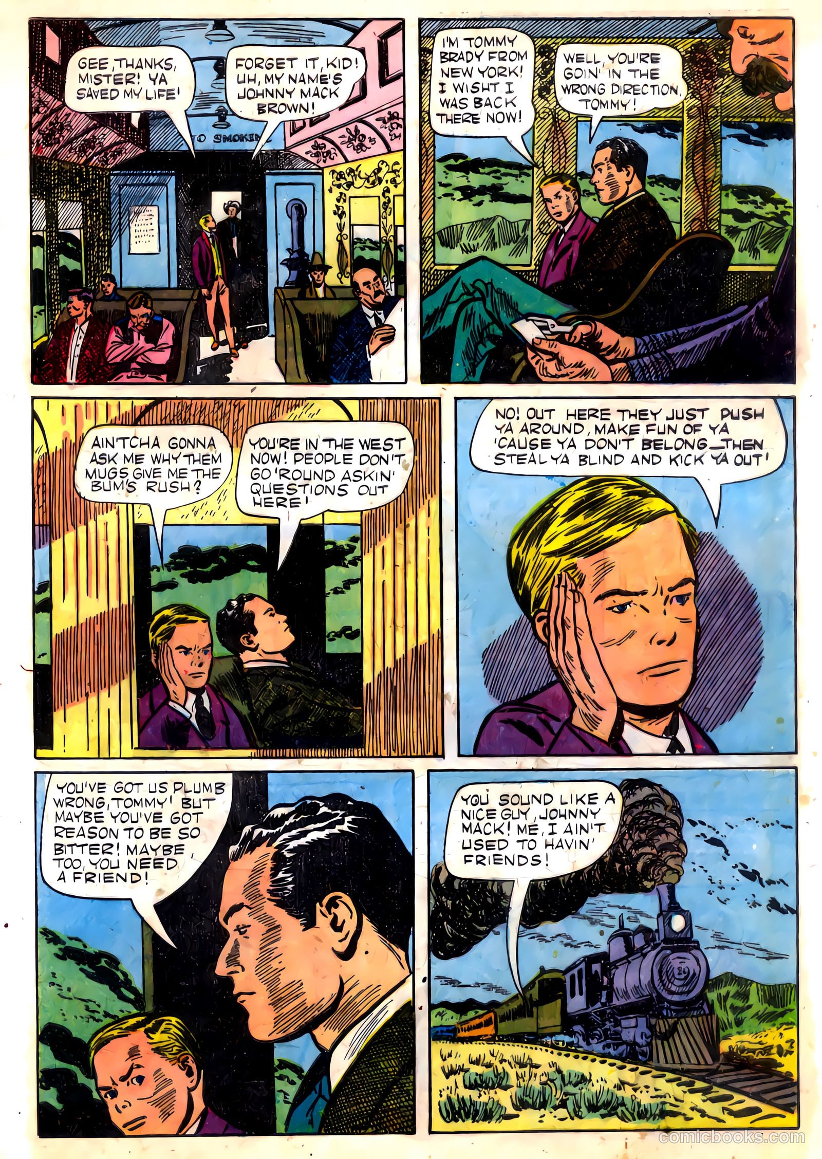 Johnny Mack Brown #2 (1950) — page 5 of 52