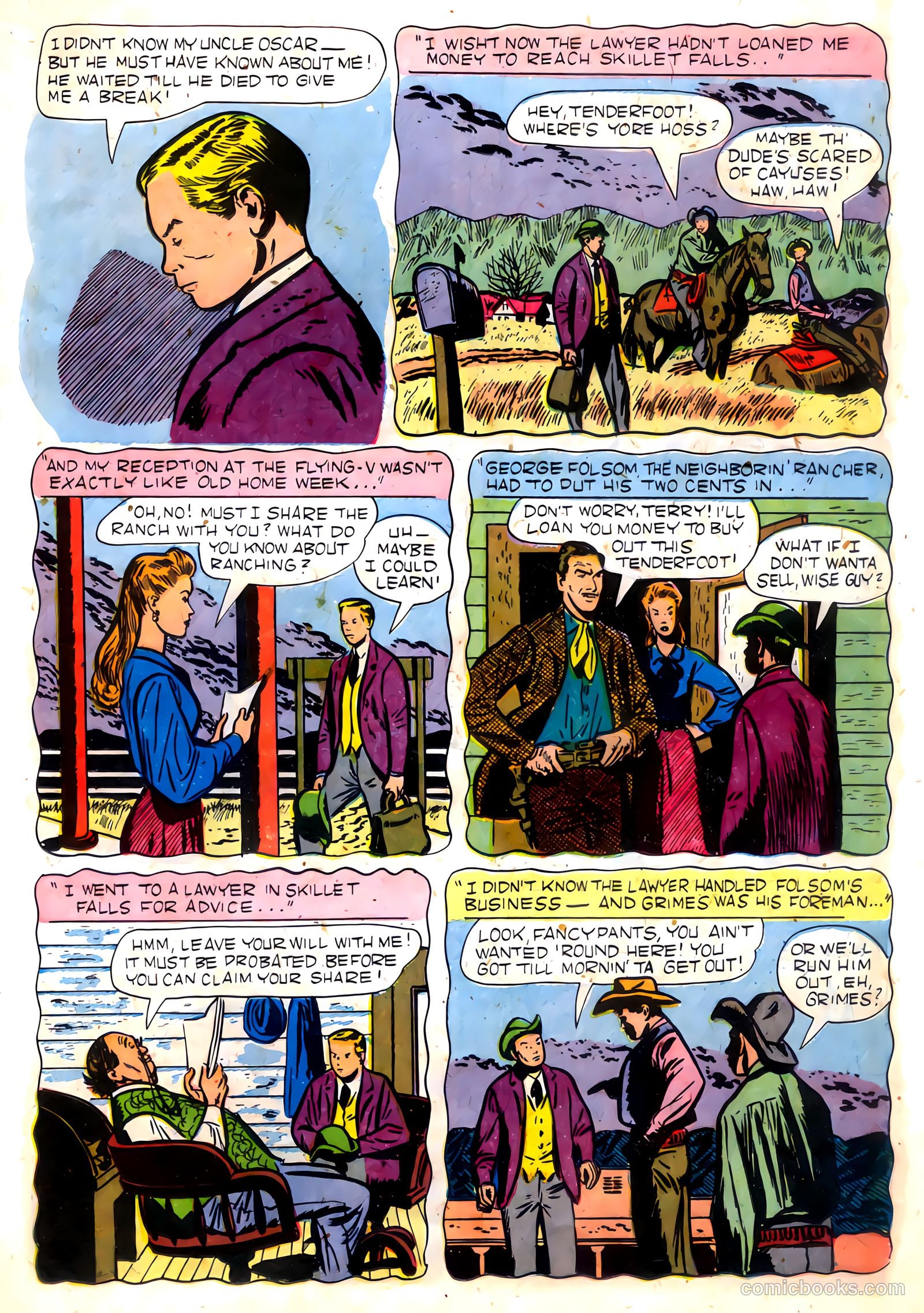 Johnny Mack Brown #2 (1950) — page 7 of 52