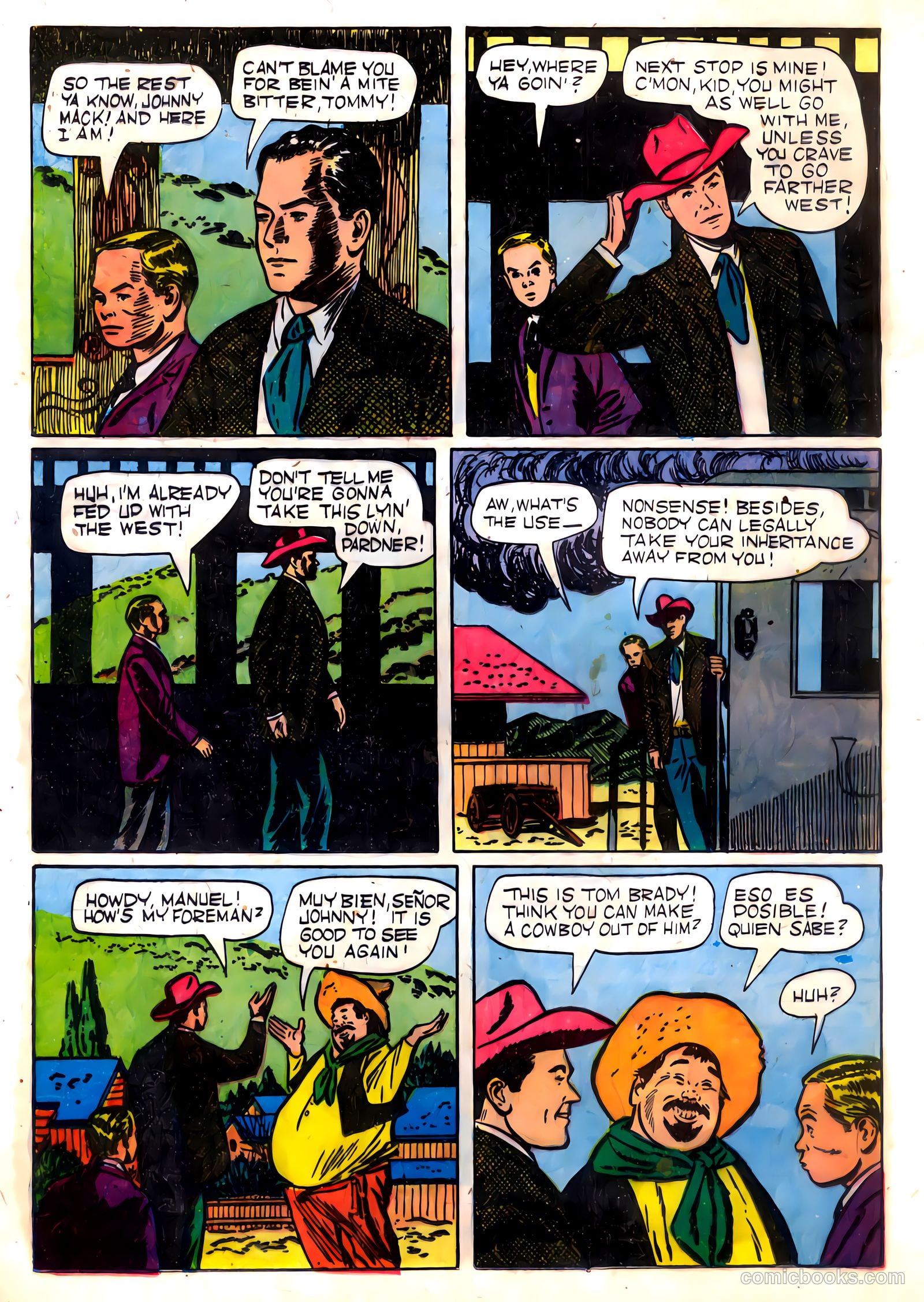 Johnny Mack Brown #2 (1950) — page 8 of 52