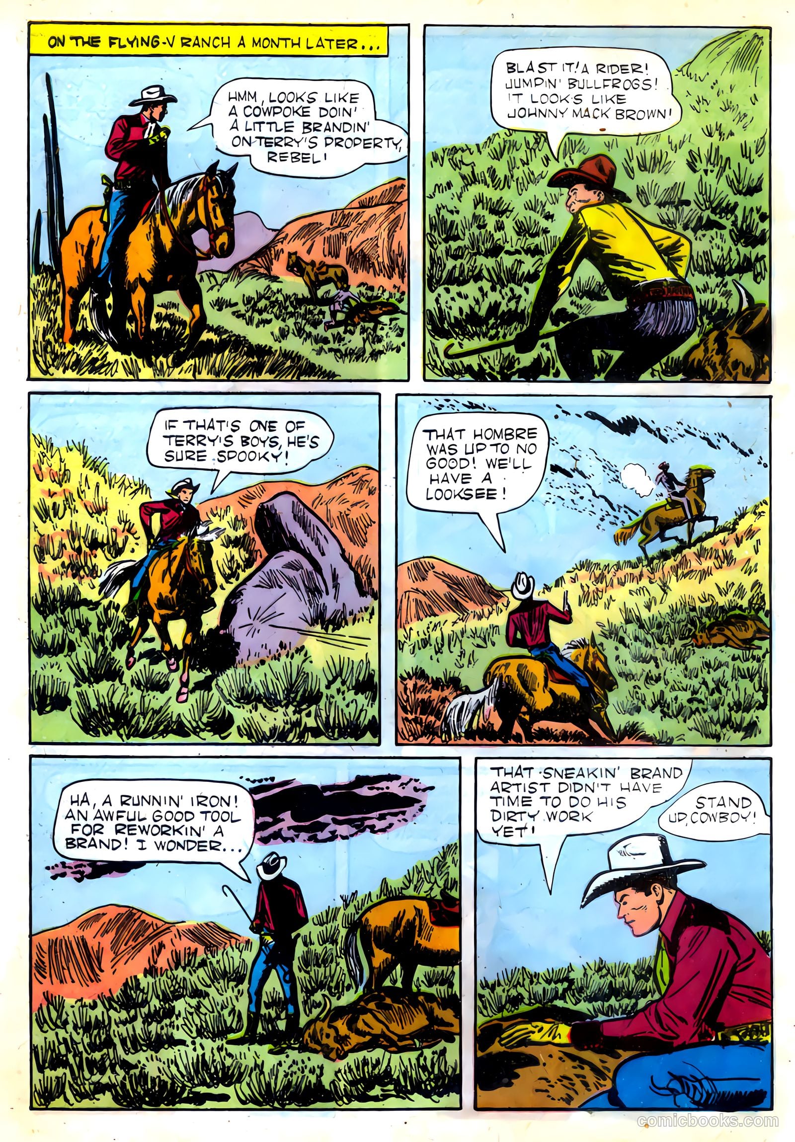 Johnny Mack Brown #2 (1950) — page 12 of 52