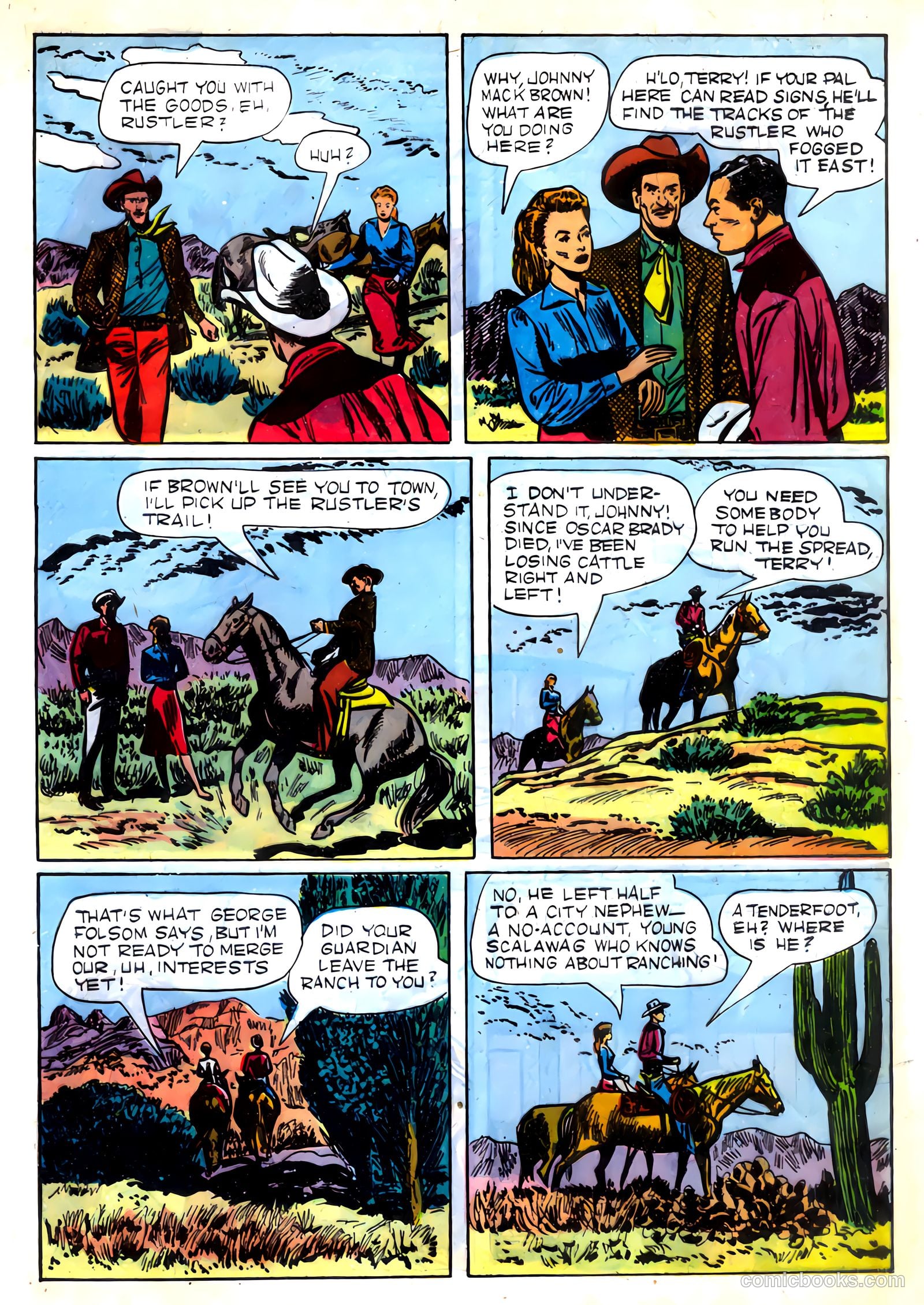 Johnny Mack Brown #2 (1950) — page 13 of 52