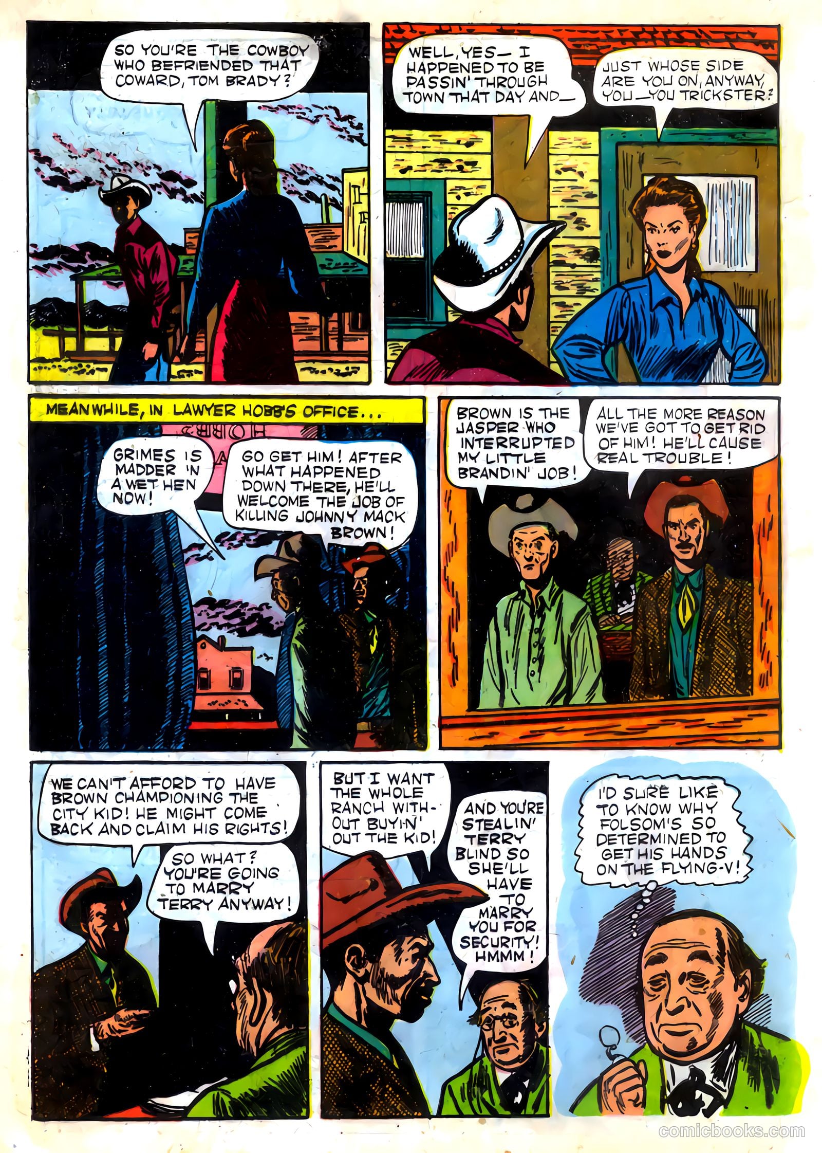 Johnny Mack Brown #2 (1950) — page 16 of 52