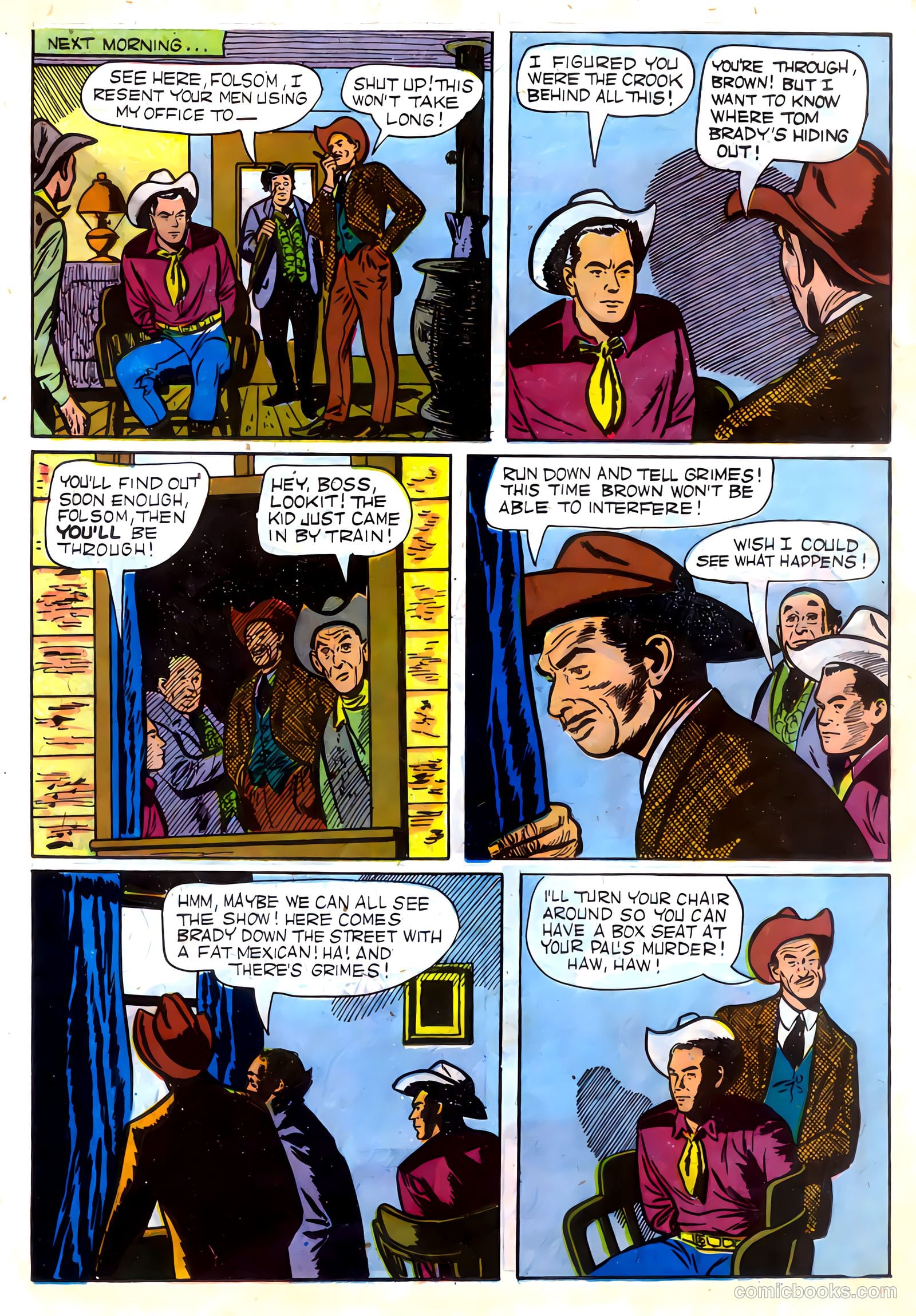 Johnny Mack Brown #2 (1950) — page 19 of 52