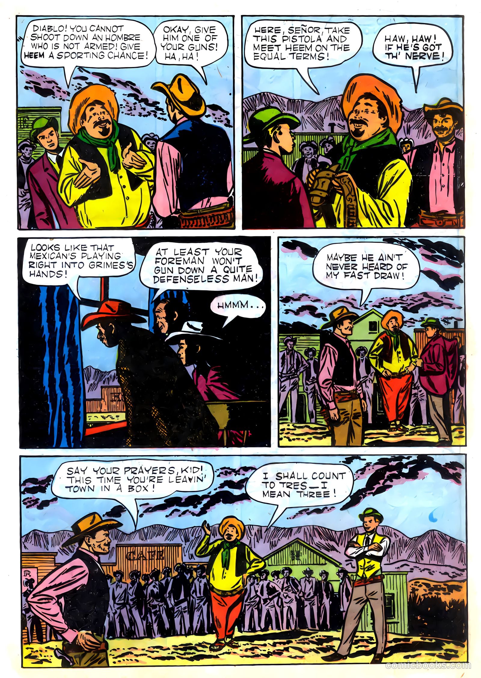 Johnny Mack Brown #2 (1950) — page 21 of 52