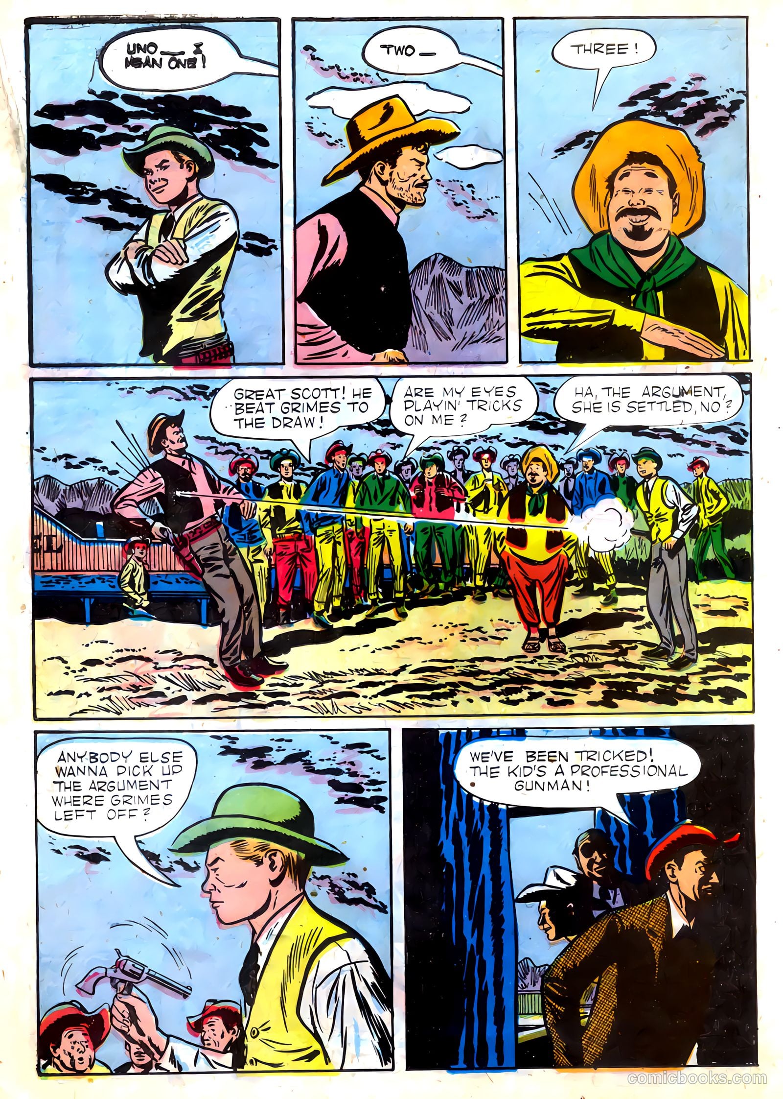 Johnny Mack Brown #2 (1950) — page 22 of 52