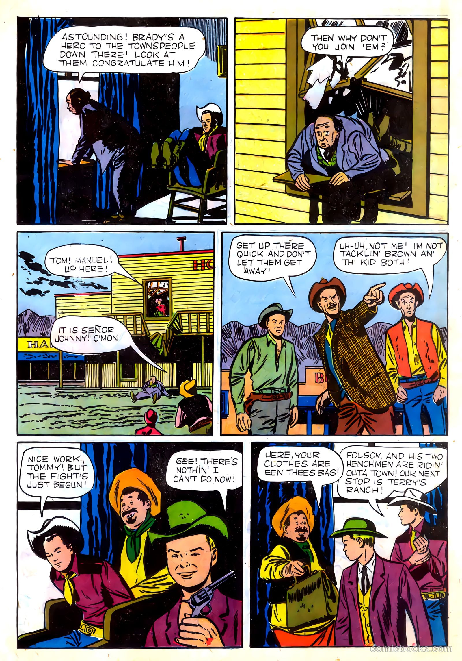 Johnny Mack Brown #2 (1950) — page 23 of 52