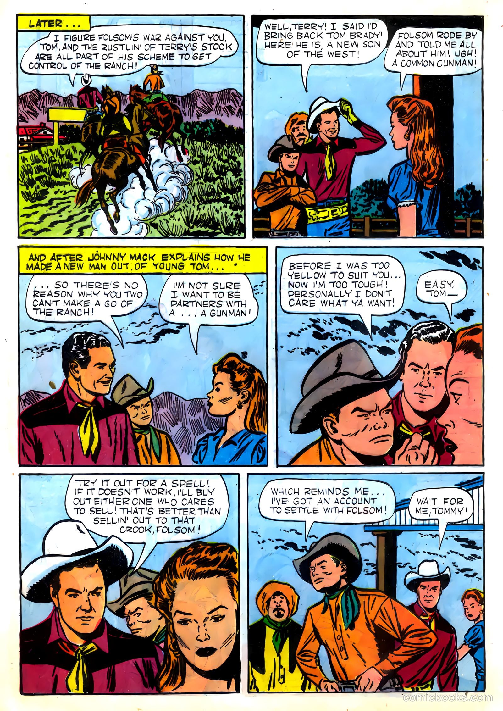 Johnny Mack Brown #2 (1950) — page 24 of 52