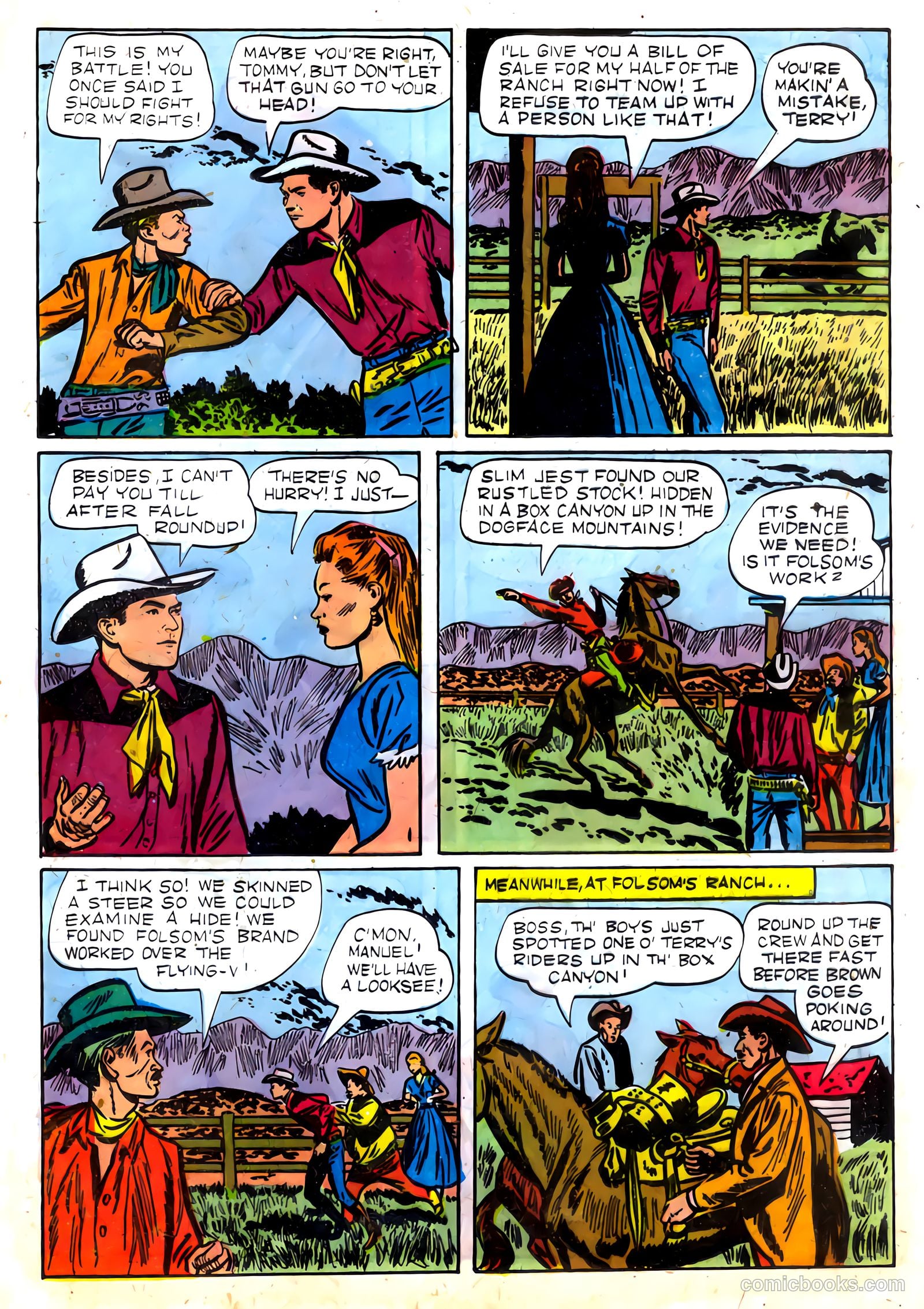 Johnny Mack Brown #2 (1950) — page 25 of 52