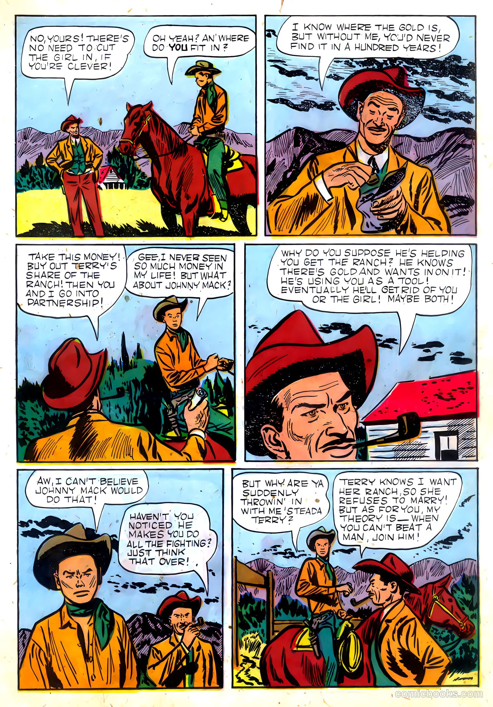 Johnny Mack Brown #2 (1950) — page 27 of 52