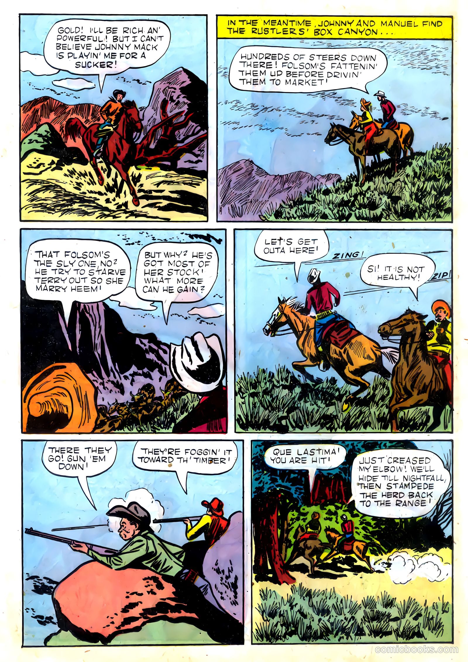 Johnny Mack Brown #2 (1950) — page 28 of 52