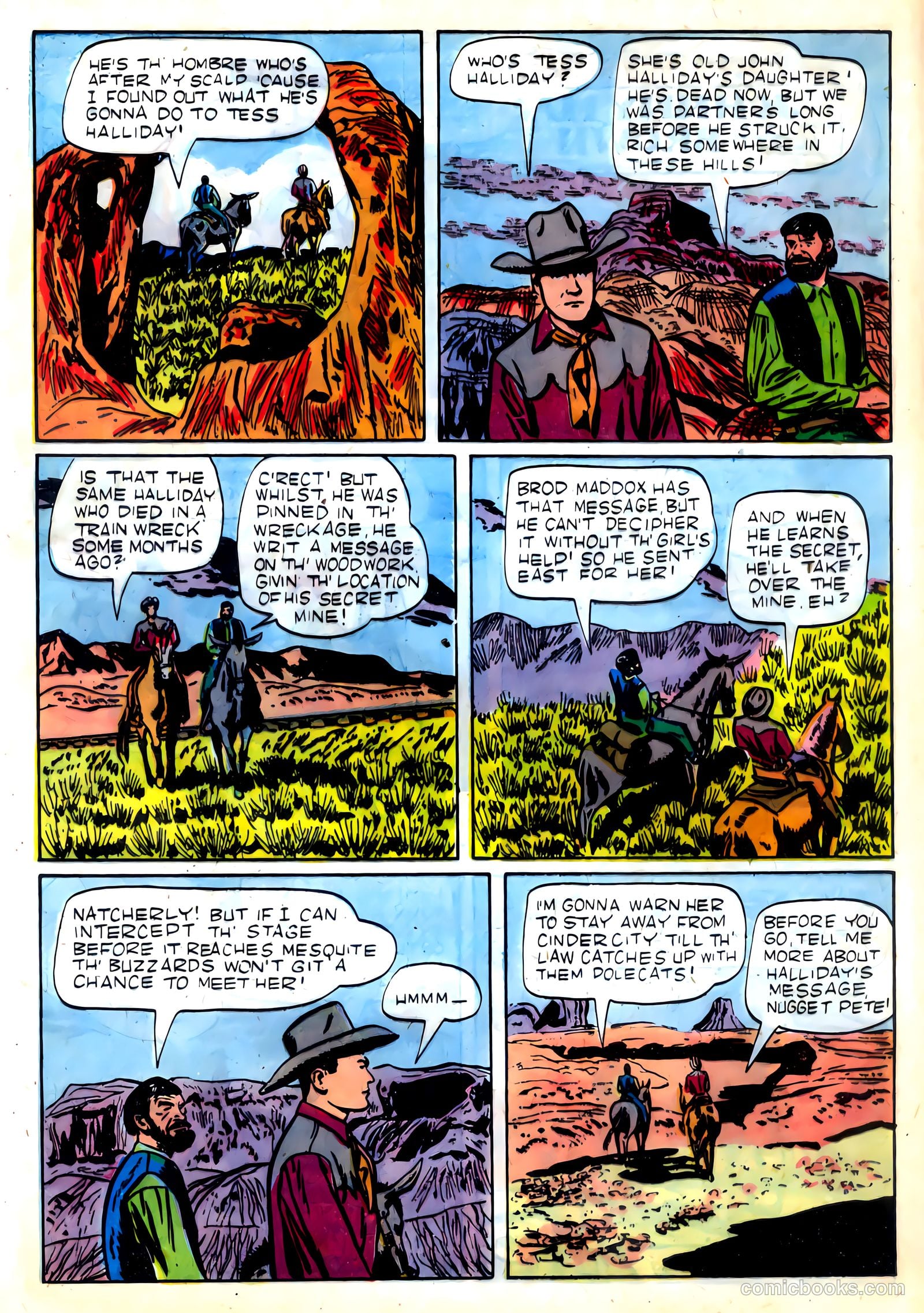 Johnny Mack Brown #2 (1950) — page 36 of 52