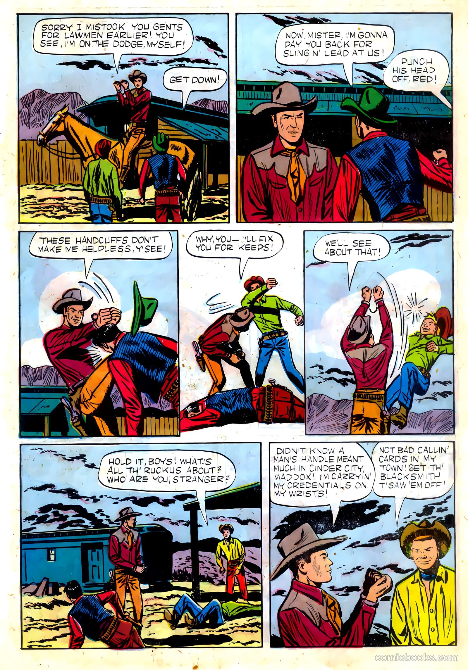 Johnny Mack Brown #2 (1950) — page 38 of 52