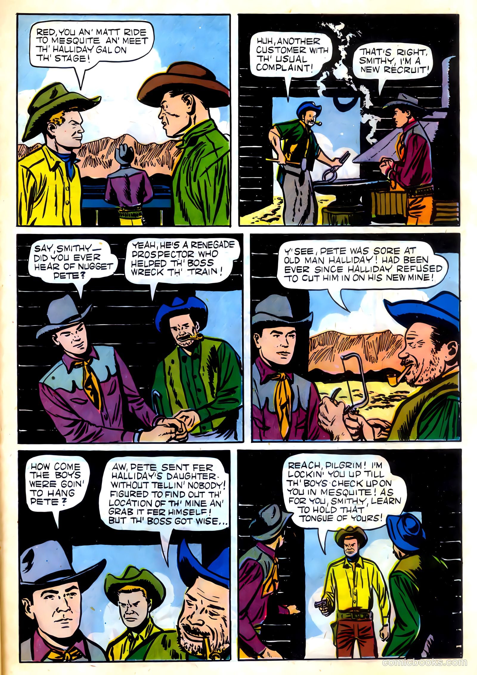 Johnny Mack Brown #2 (1950) — page 39 of 52