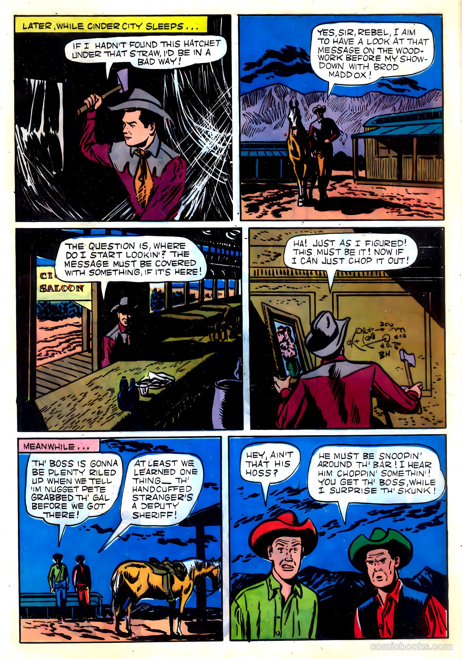 Johnny Mack Brown #2 (1950) — page 40 of 52