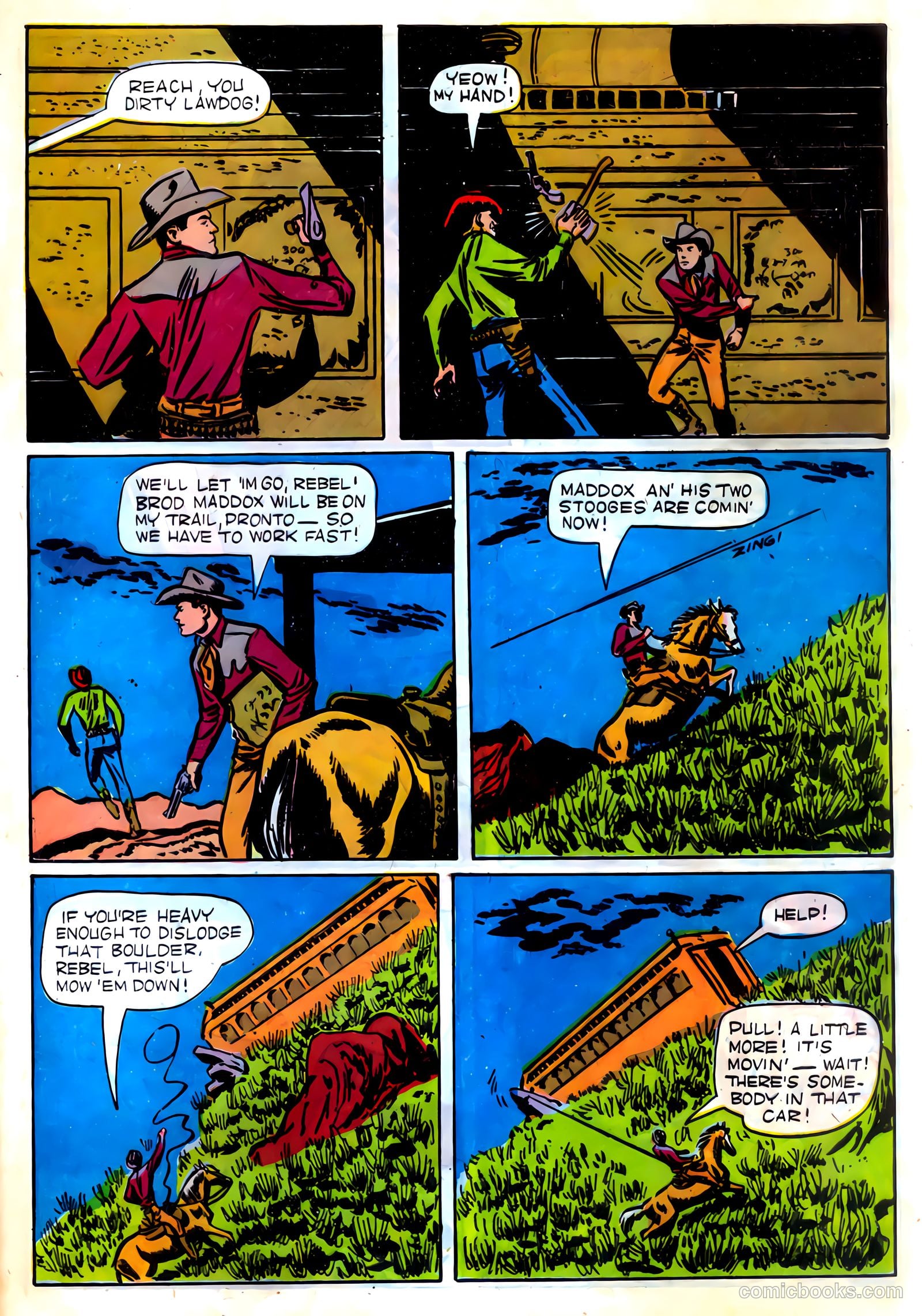 Johnny Mack Brown #2 (1950) — page 41 of 52
