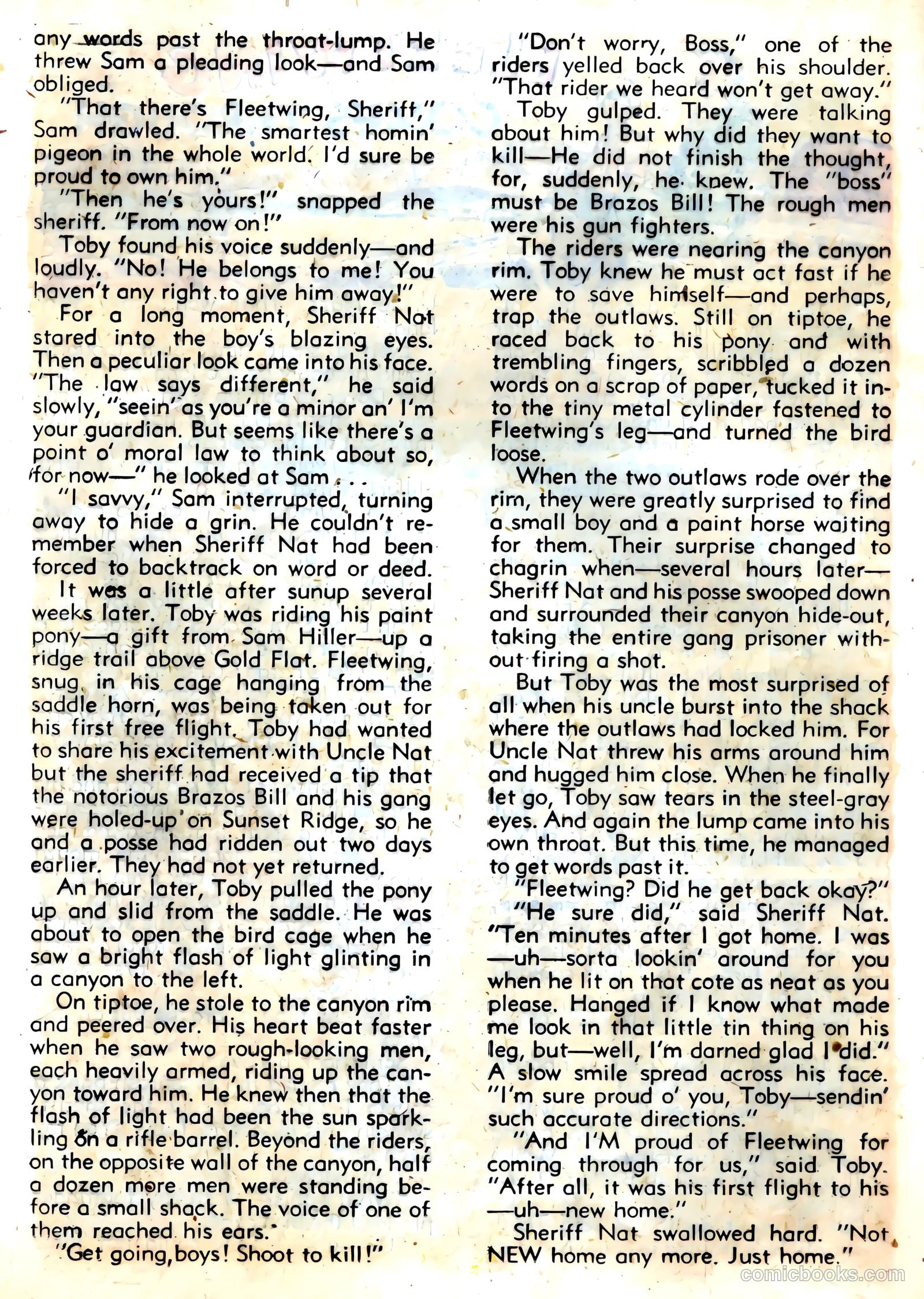 Johnny Mack Brown #2 (1950) — page 44 of 52