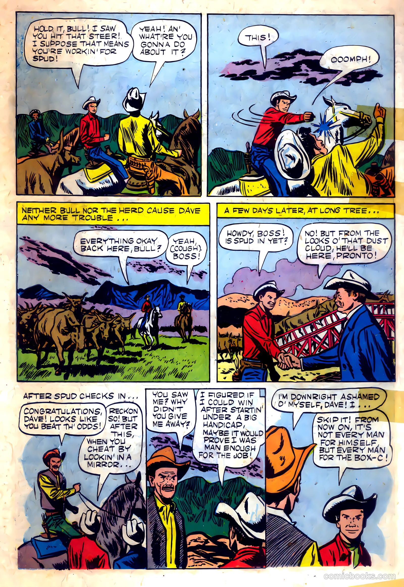 Johnny Mack Brown #2 (1950) — page 50 of 52