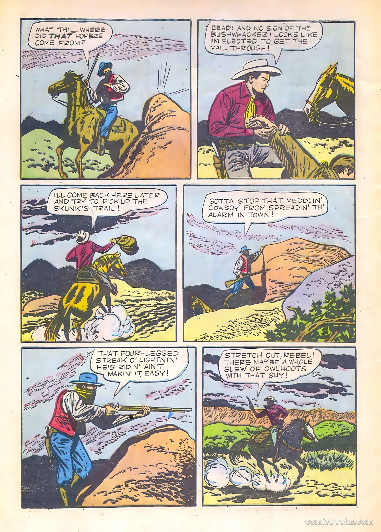 Johnny Mack Brown #3 (1951) — page 4 of 52