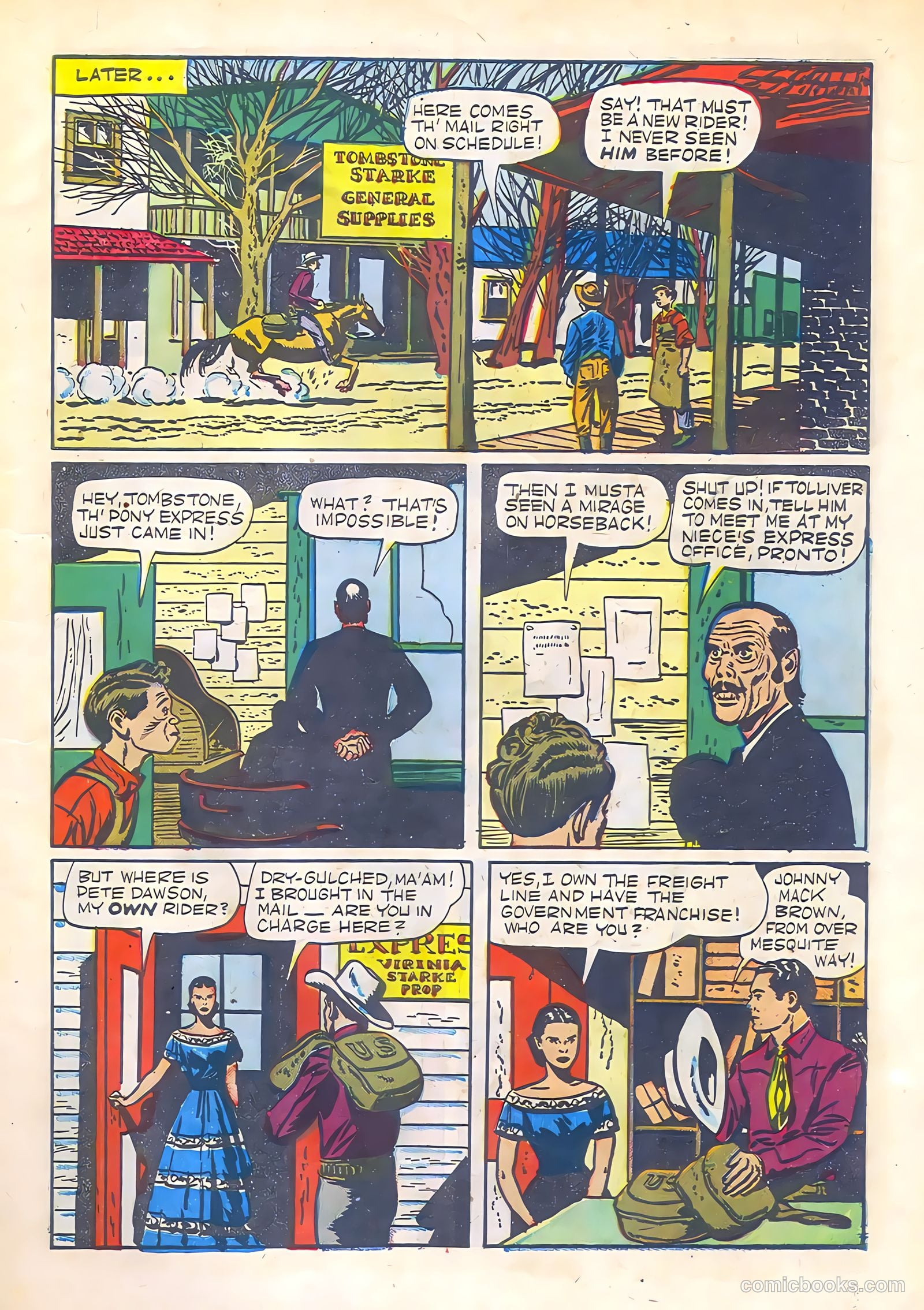 Johnny Mack Brown #3 (1951) — page 5 of 52