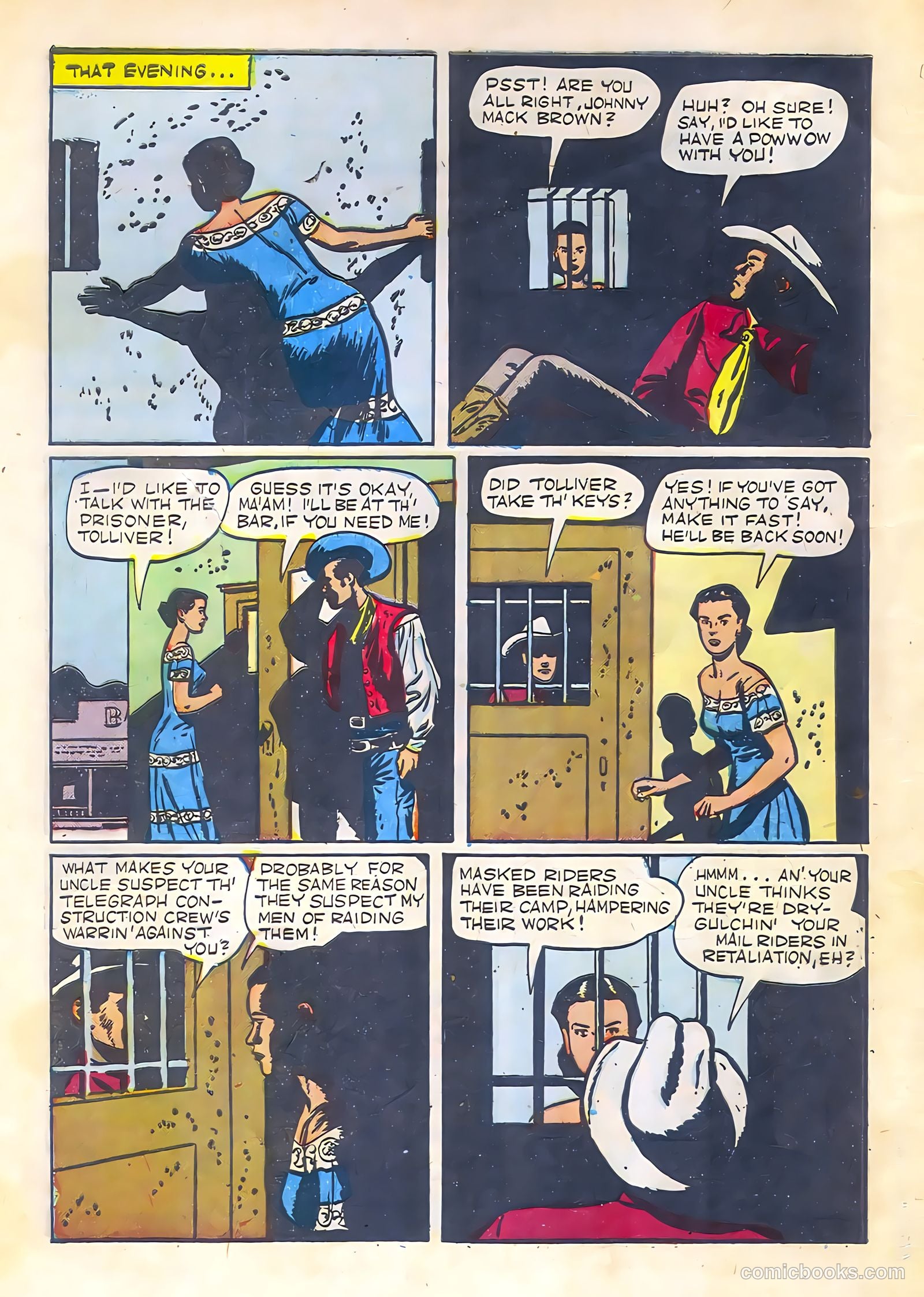 Johnny Mack Brown #3 (1951) — page 8 of 52