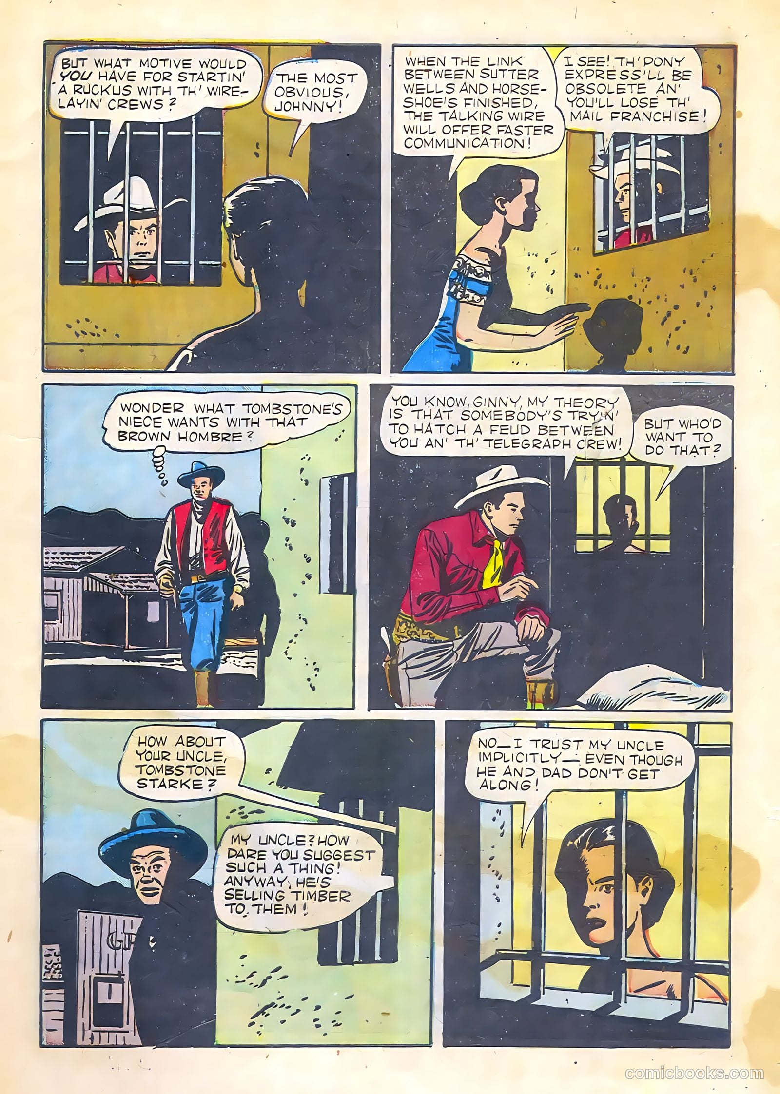 Johnny Mack Brown #3 (1951) — page 9 of 52