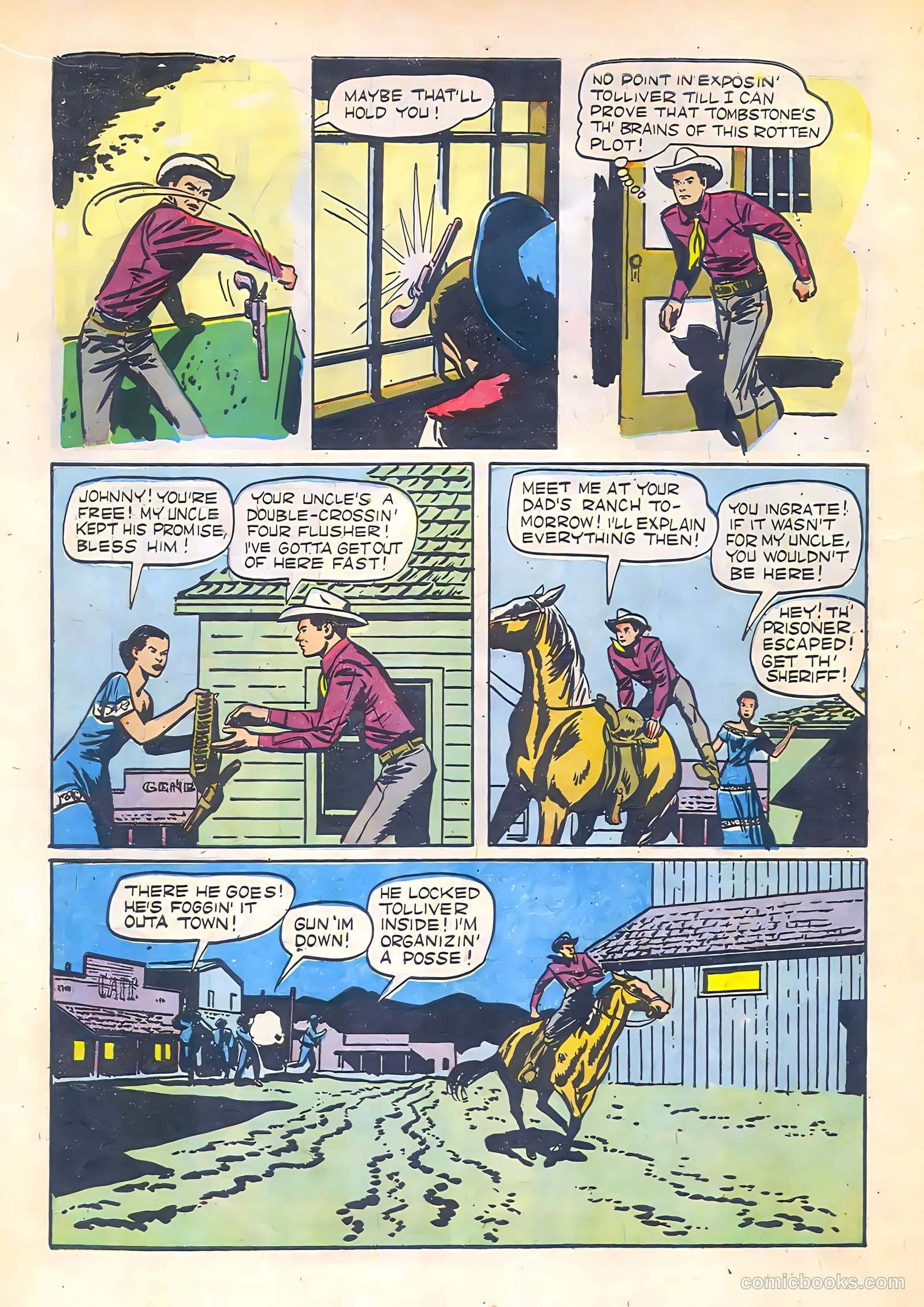 Johnny Mack Brown #3 (1951) — page 14 of 52