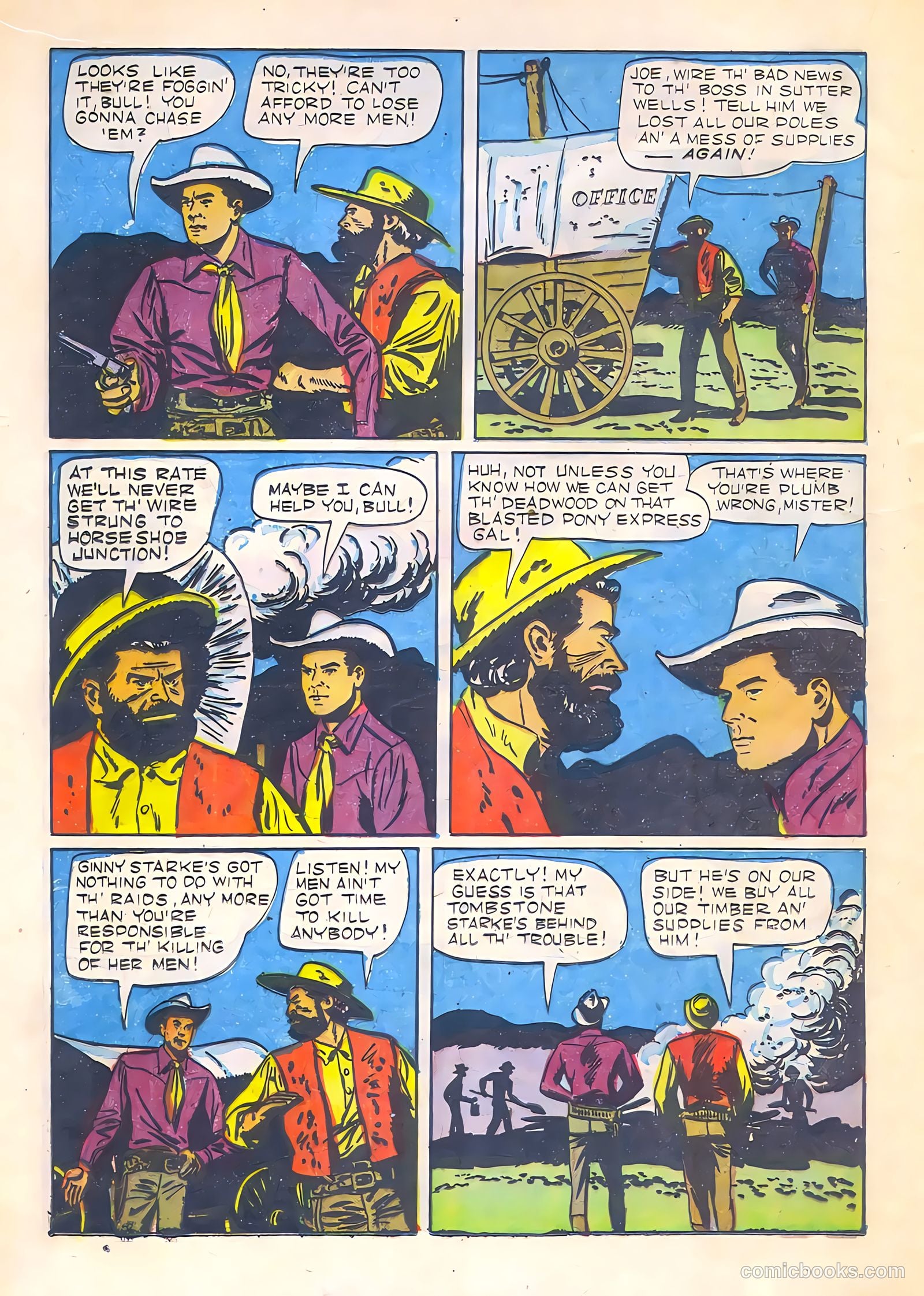 Johnny Mack Brown #3 (1951) — page 16 of 52
