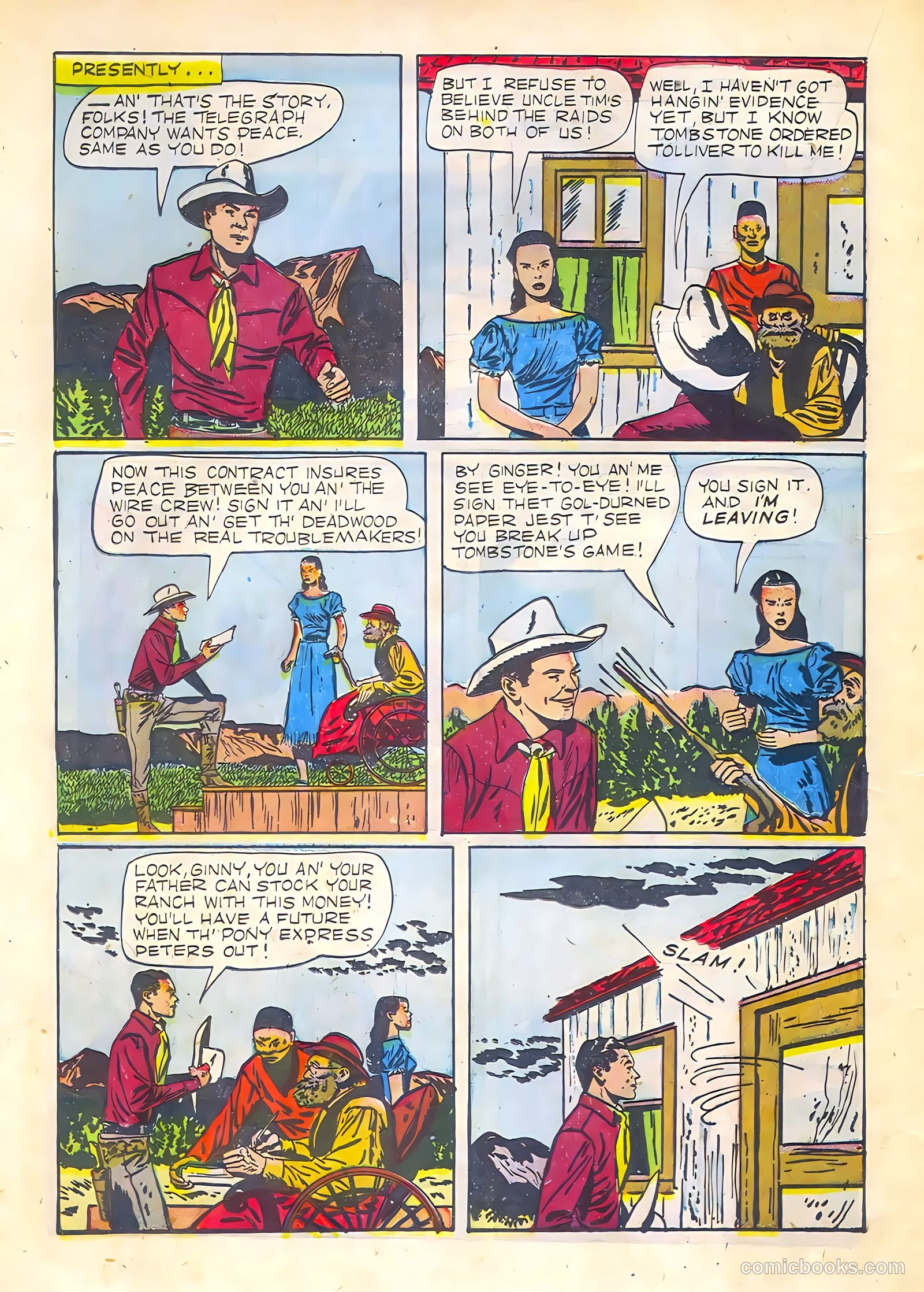 Johnny Mack Brown #3 (1951) — page 20 of 52