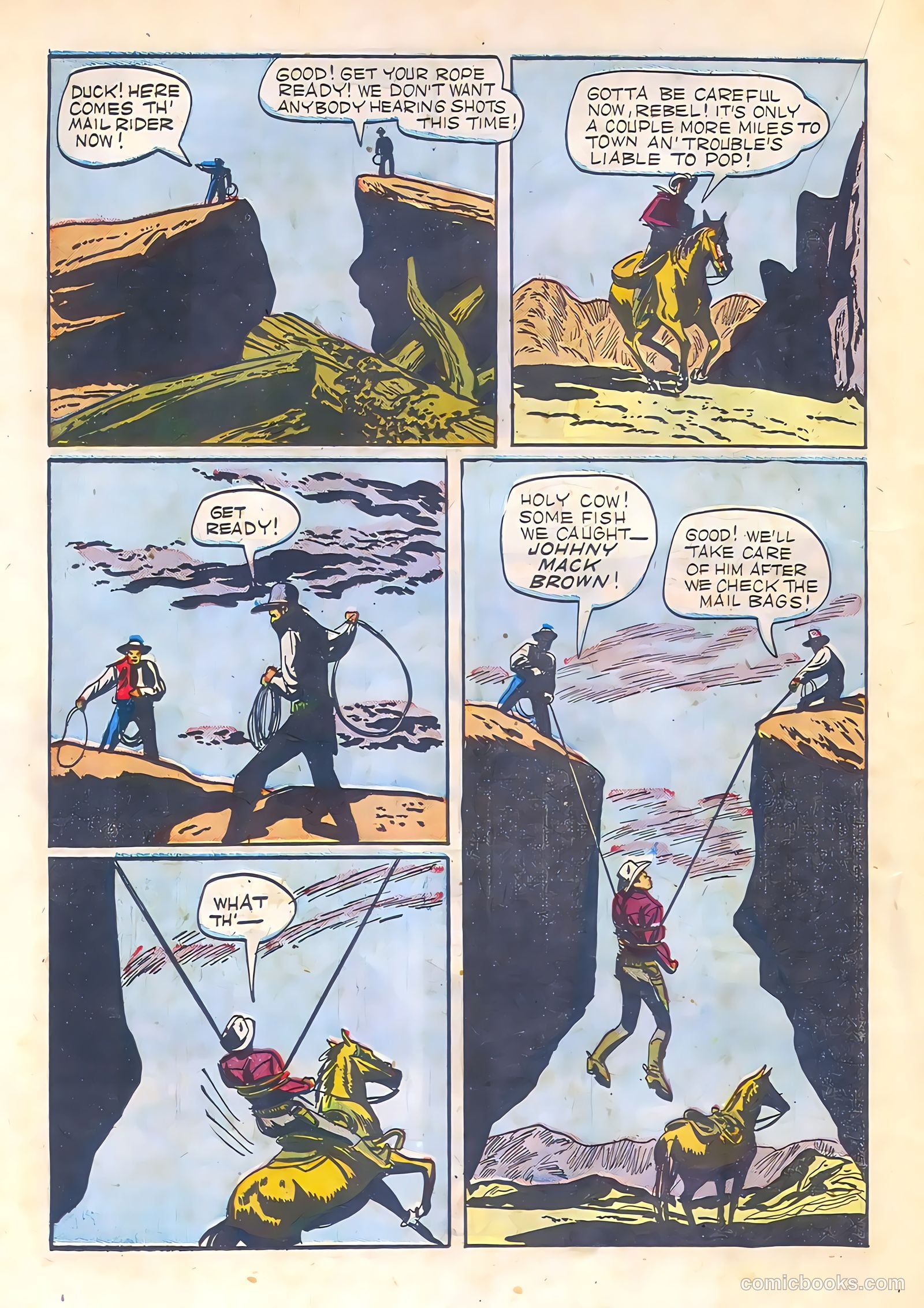 Johnny Mack Brown #3 (1951) — page 24 of 52