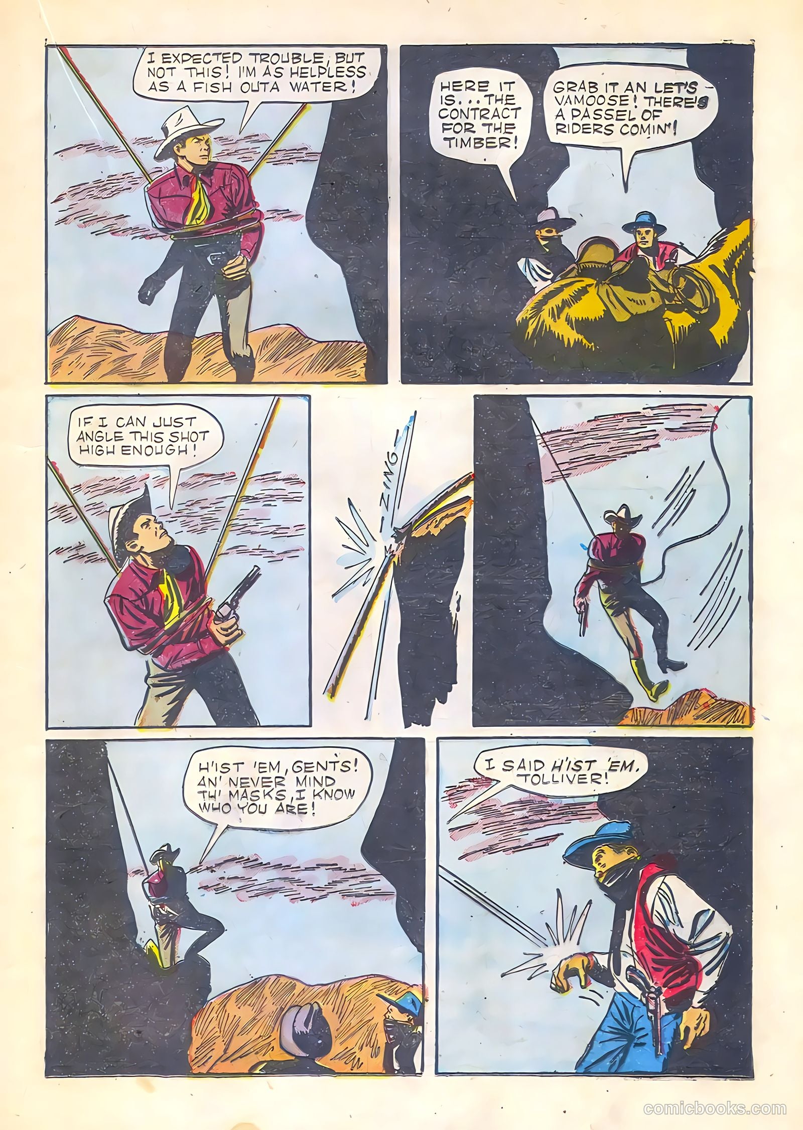 Johnny Mack Brown #3 (1951) — page 25 of 52